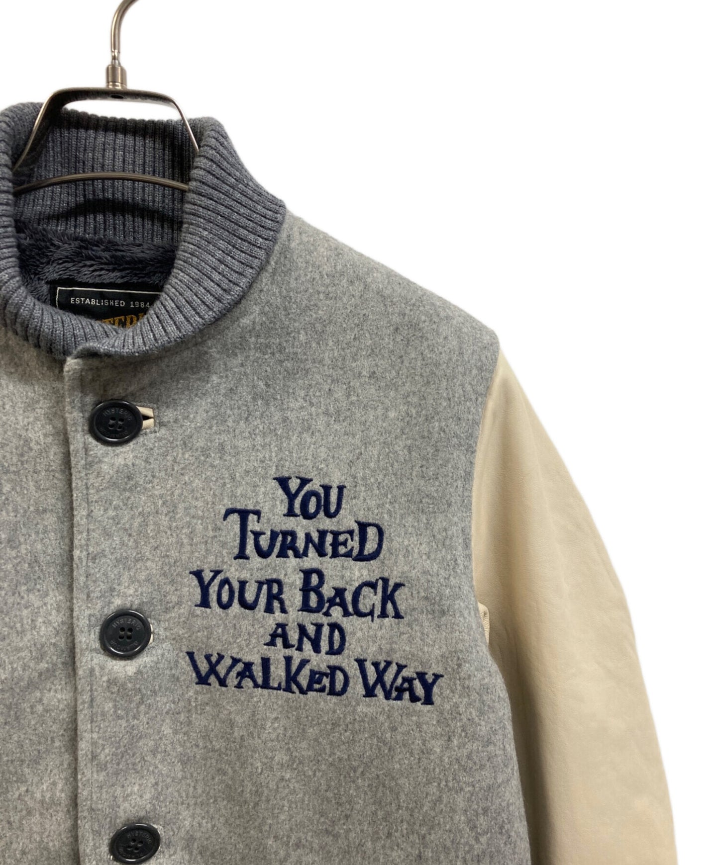 [Pre-owned] Hysteric Glamour jacket with team's logo 0163AB07