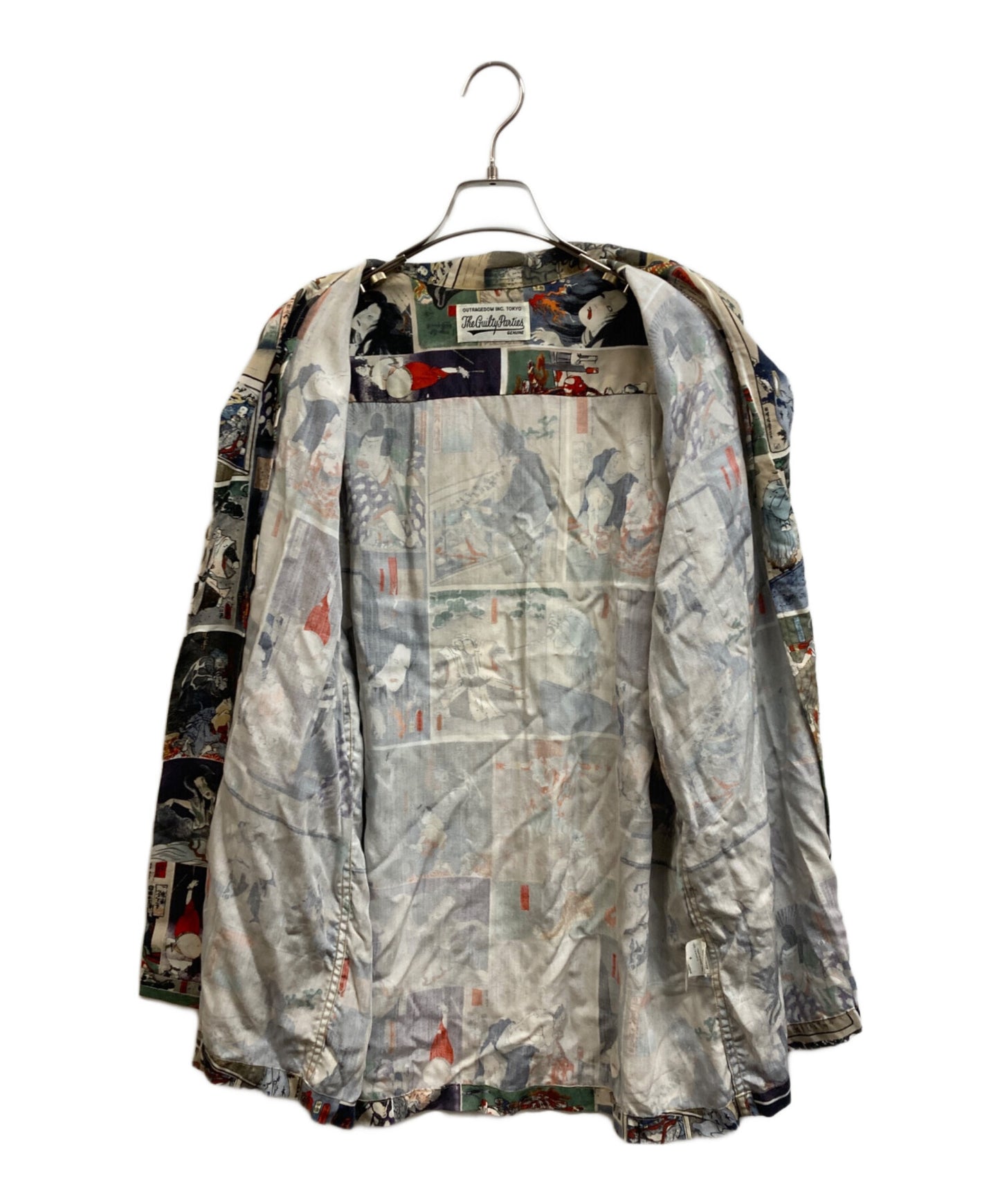 [Pre-owned] WACKO MARIA Cruelty-free open-collar shirt