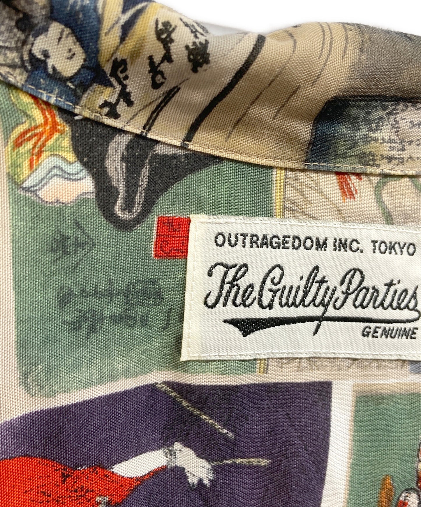 [Pre-owned] WACKO MARIA Cruelty-free open-collar shirt