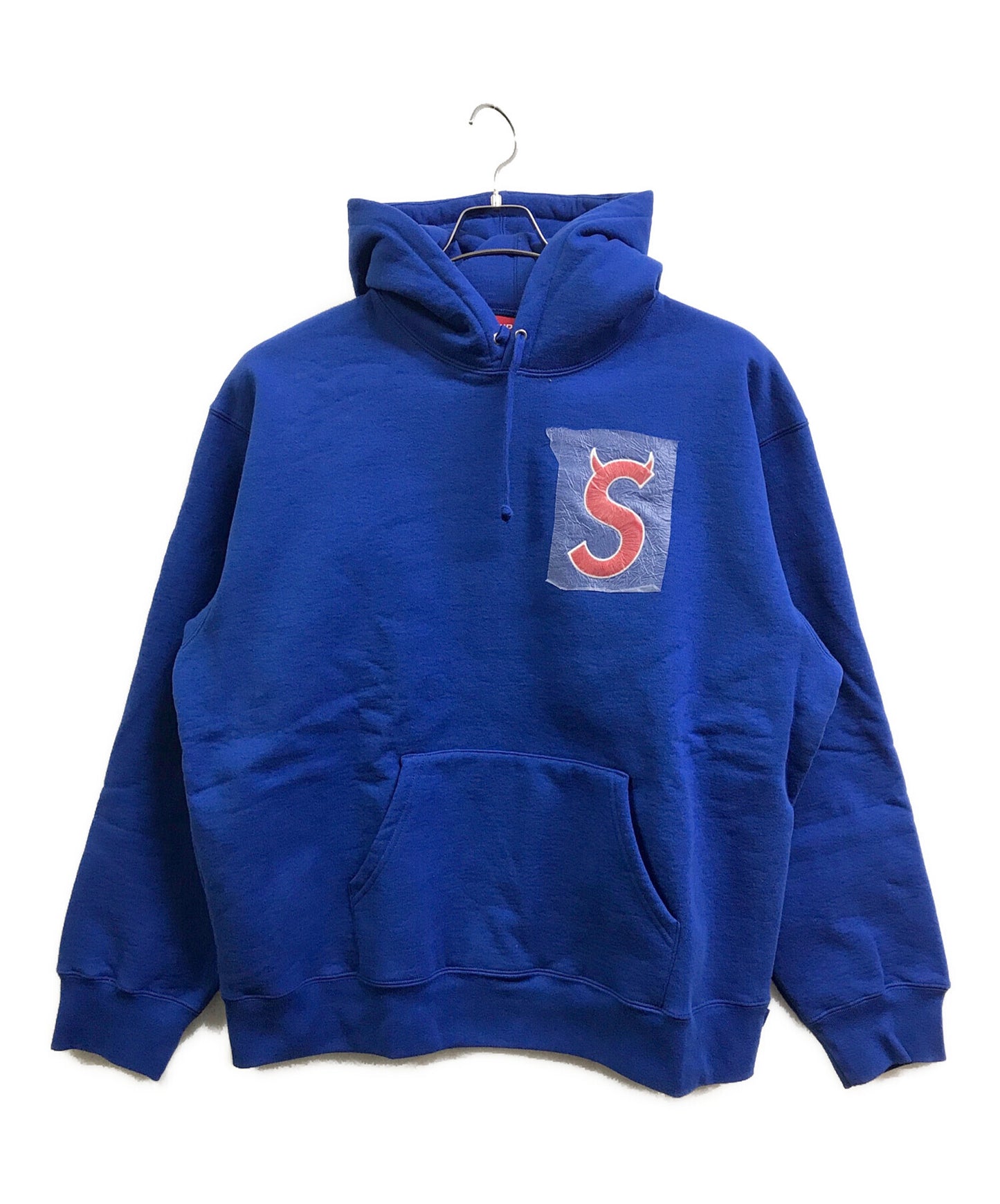 [Pre-owned] SUPREME S Logo Hooded Sweatshirt