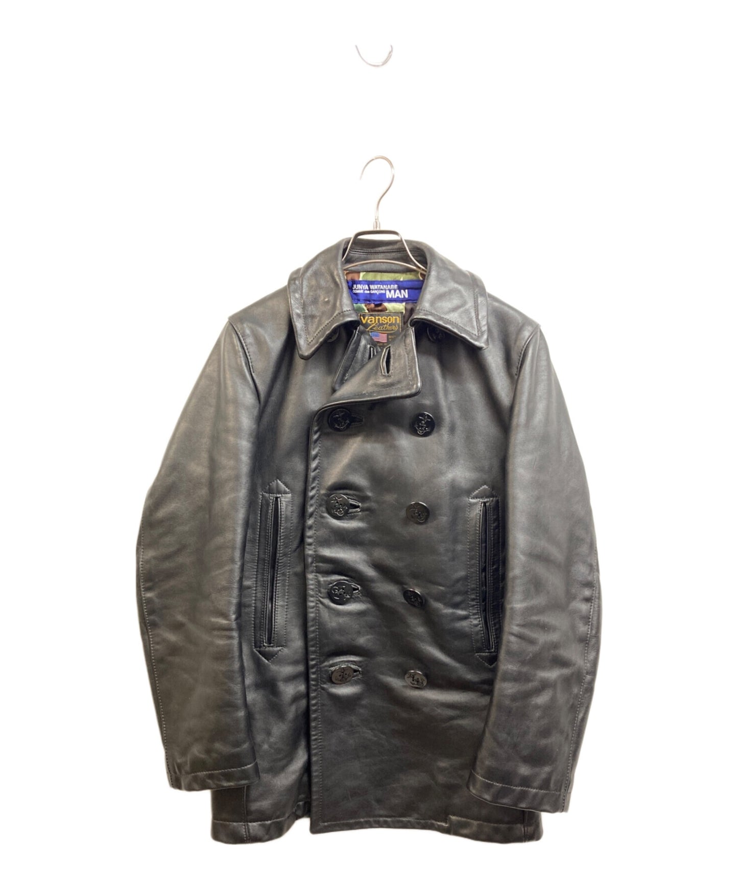 [Pre-owned] COMME des GARCONS JUNYA WATANABE MAN Leather P Coat WF-C402