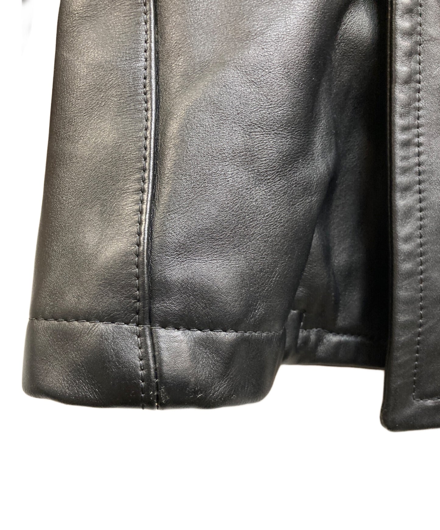 [Pre-owned] COMME des GARCONS JUNYA WATANABE MAN Leather P Coat WF-C402