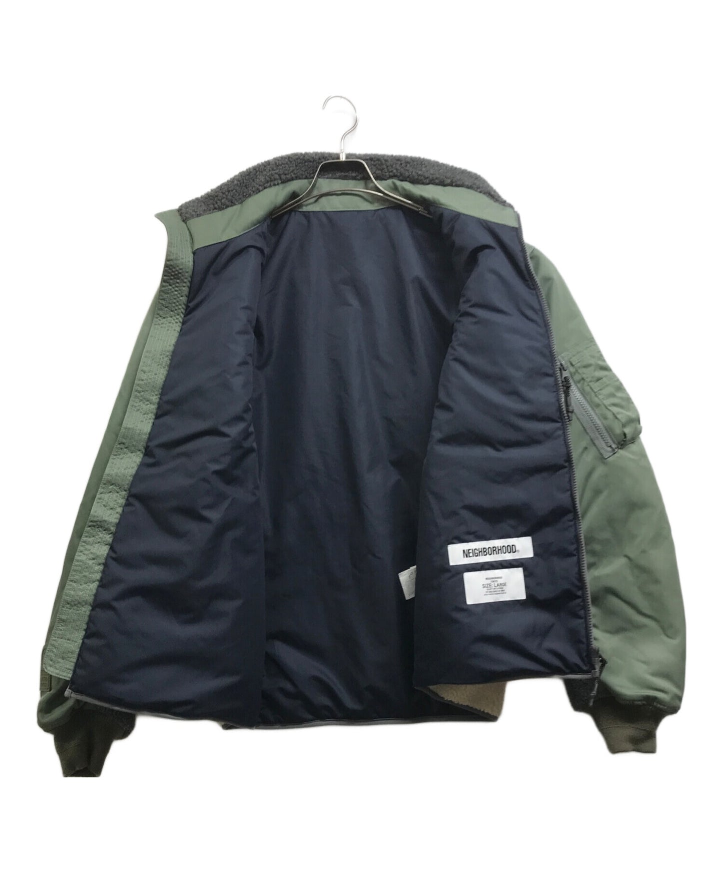 [Pre-owned] NEIGHBORHOOD boa fleece jacket 192SZNH-JKM04