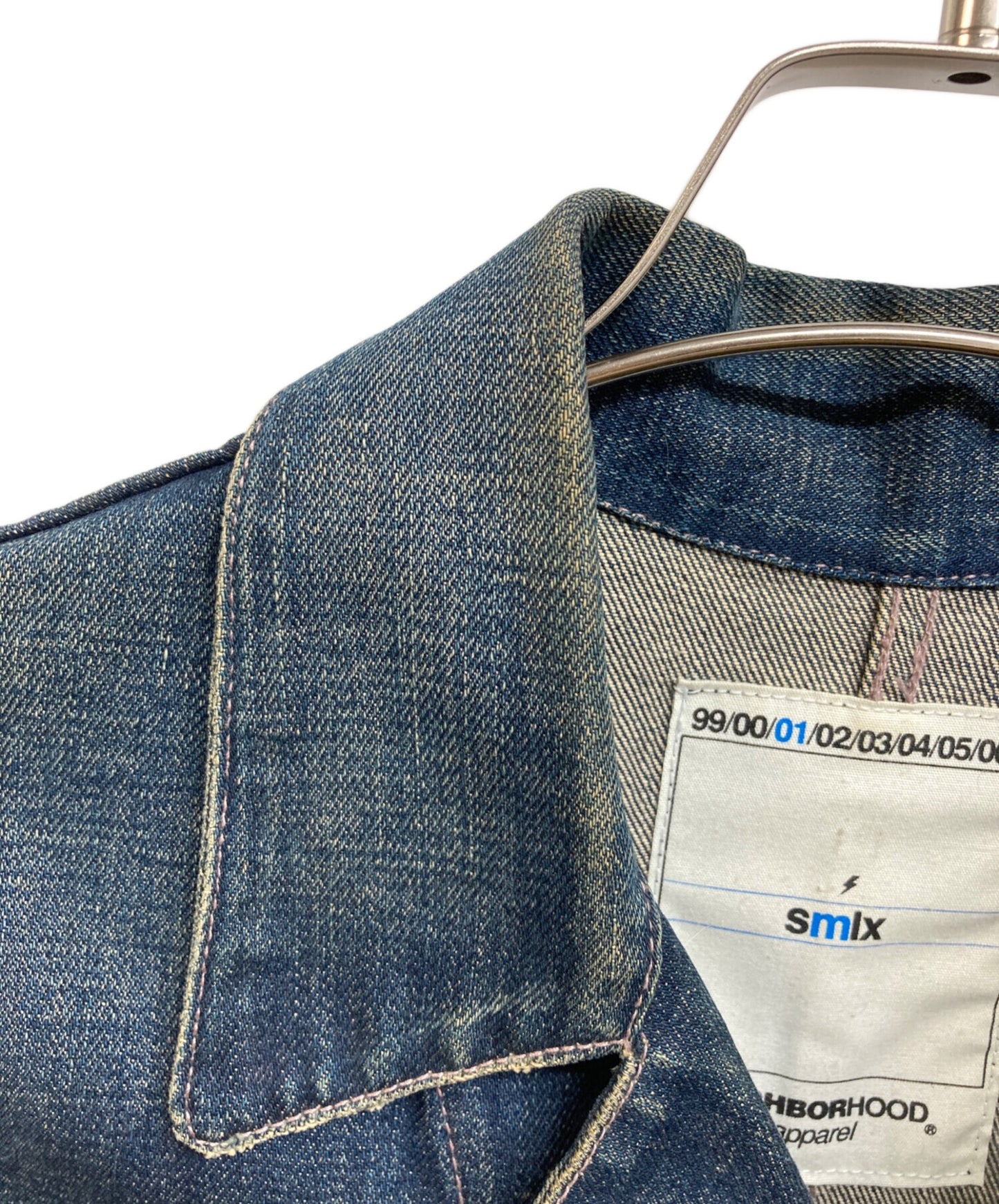 [Pre-owned] NEIGHBORHOOD Repaired Denim Coveralls