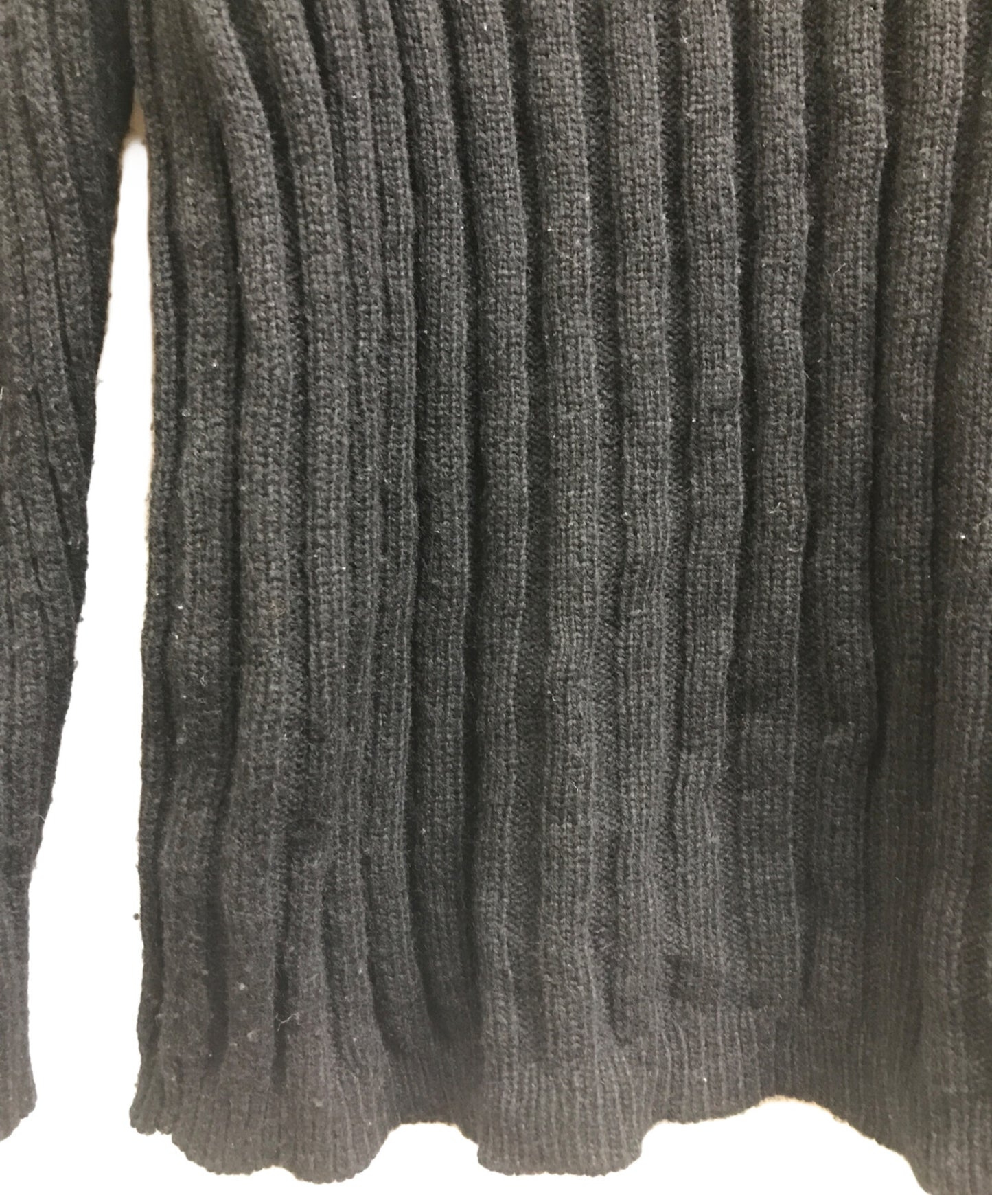 [Pre-owned] Yohji Yamamoto pour homme rib-knit HJ-K33-184