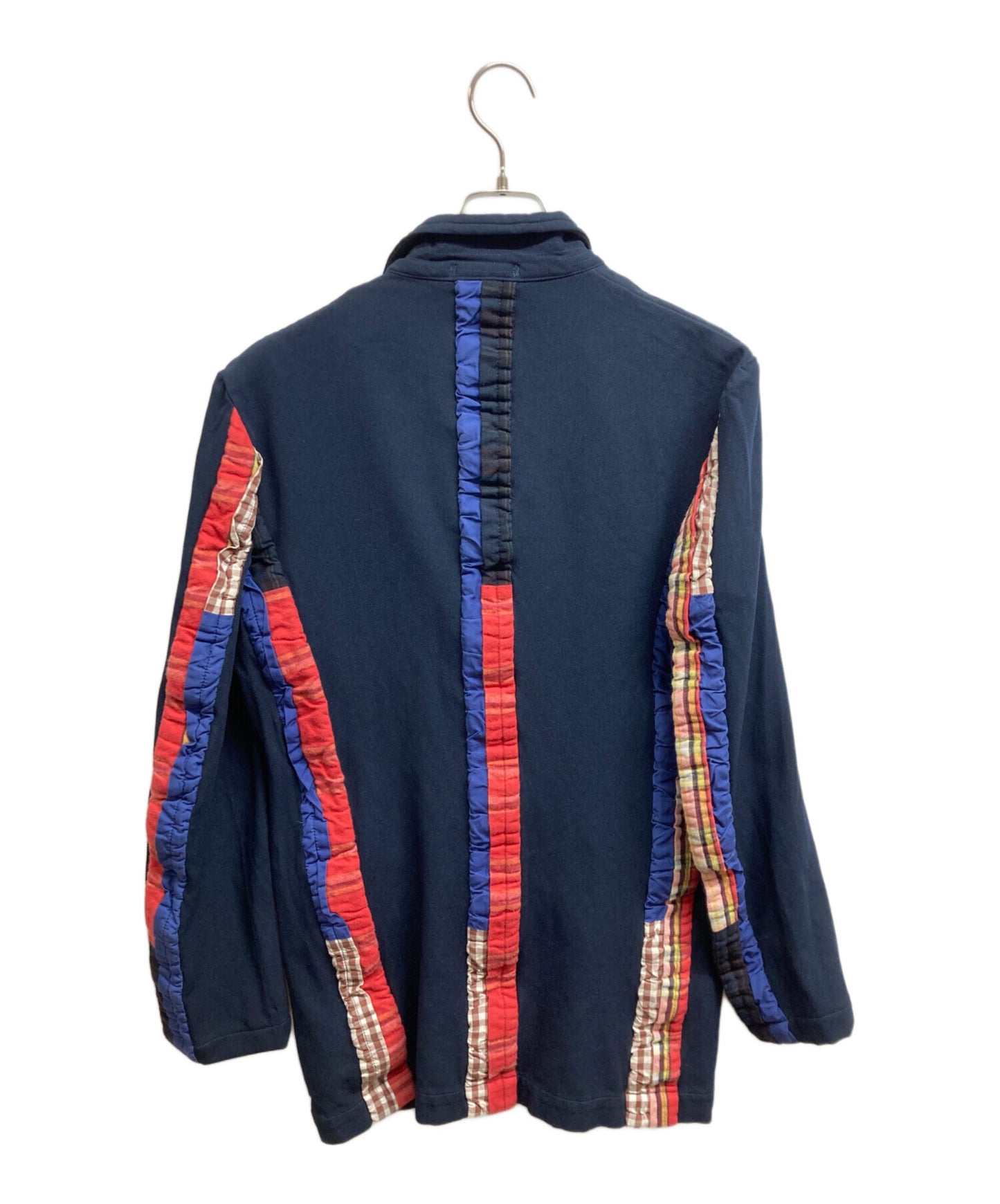 [Pre-owned] COMME des GARCONS HOMME PLUS Stretch Poly Tartan Check Switched Jacket AD2009