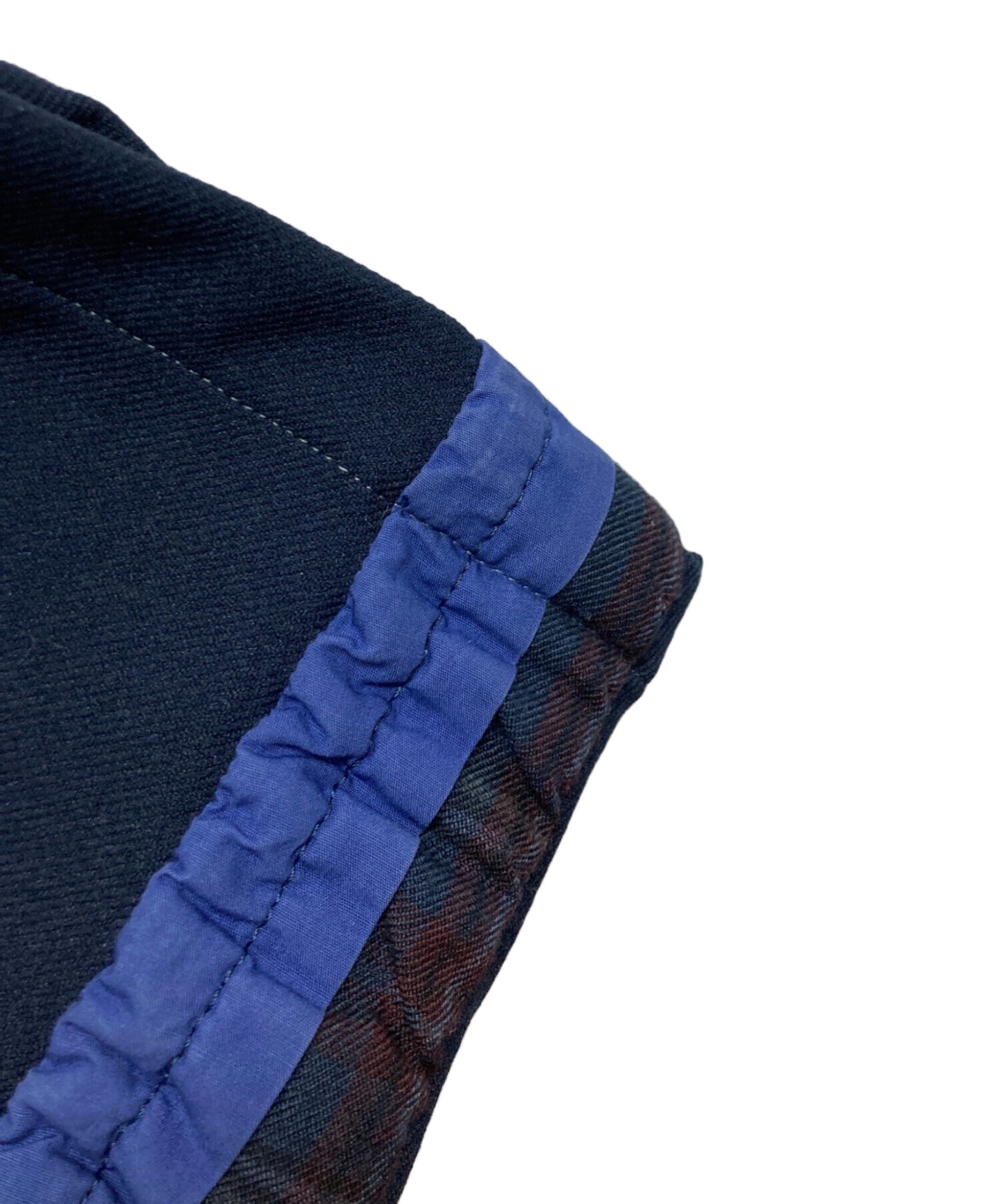 [Pre-owned] COMME des GARCONS HOMME PLUS Stretch Poly Tartan Check Switched Jacket AD2009