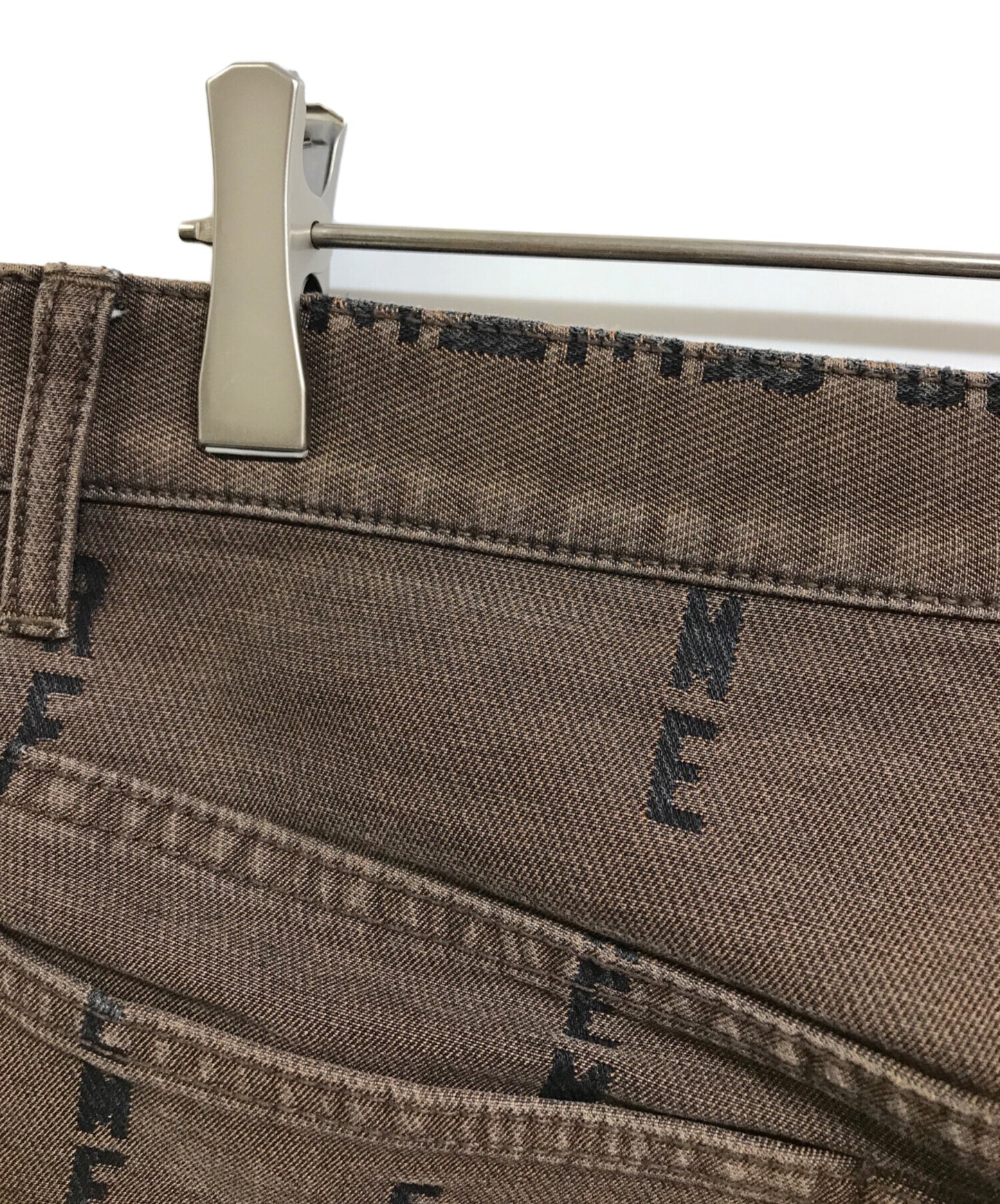 [Pre-owned] SUPREME stripe jacquard regular jean