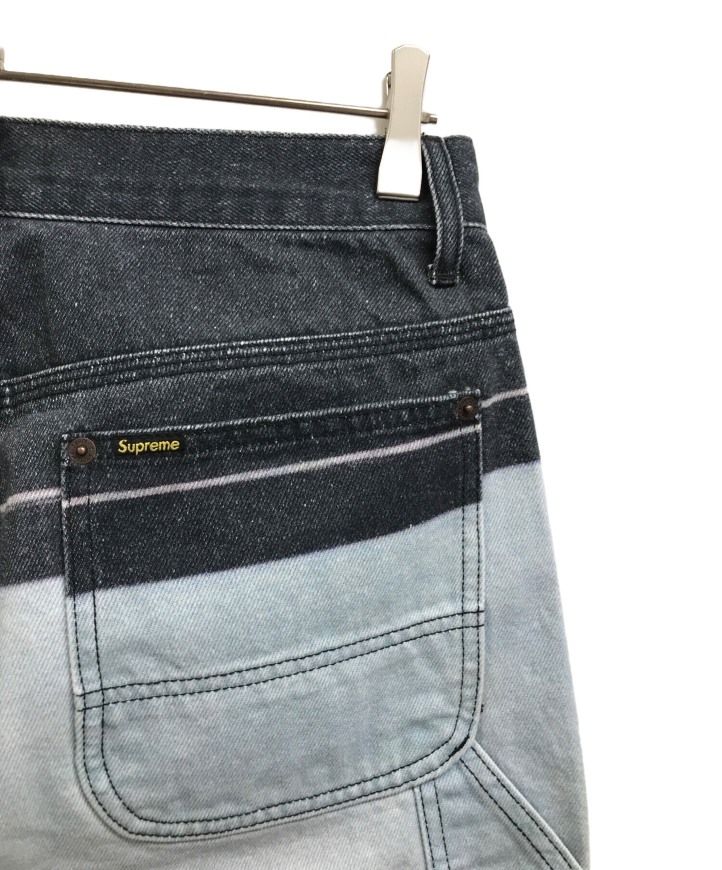 [Pre-owned] SUPREME demien hirst painter jean Black