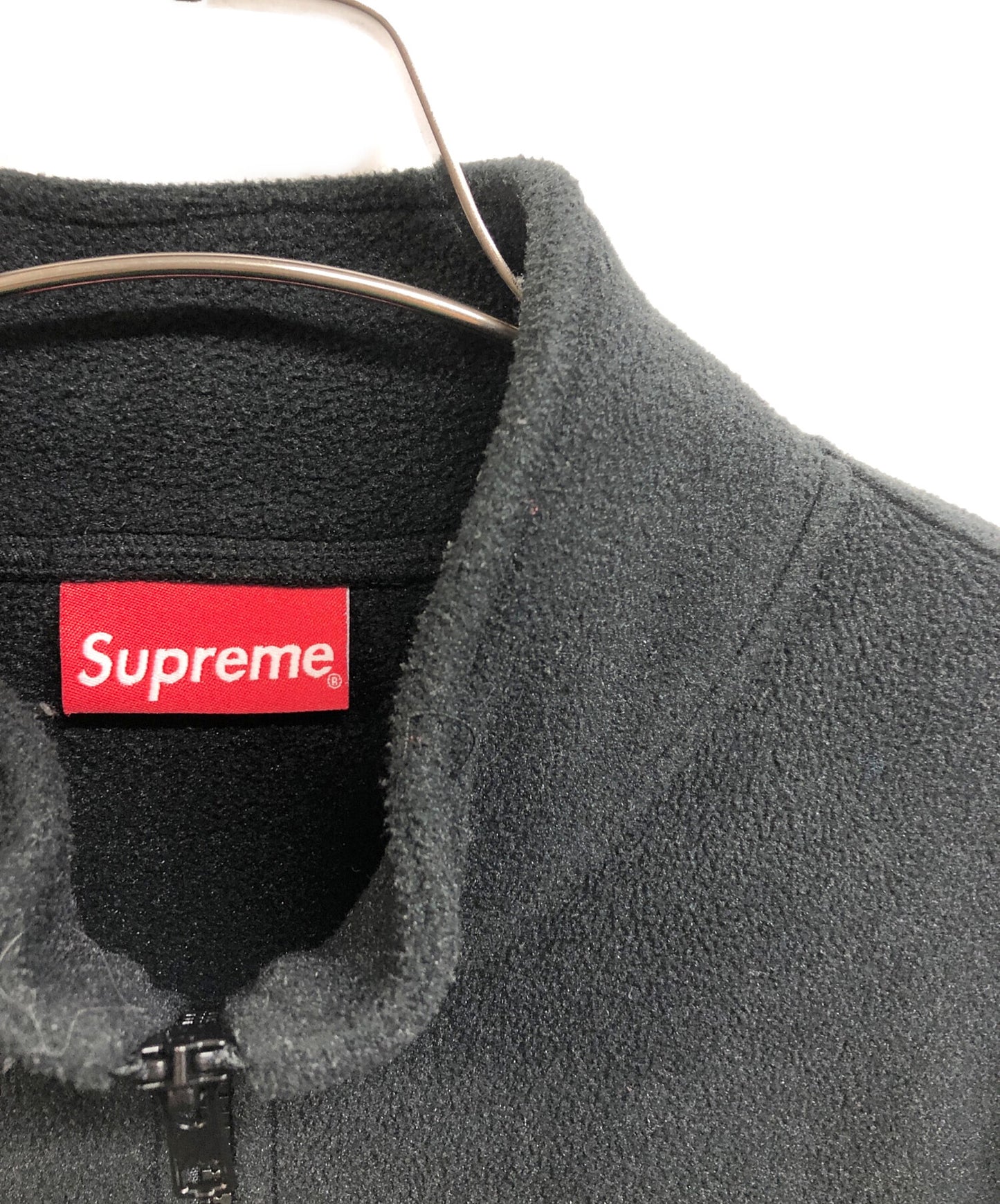 [Pre-owned] SUPREME Polartec Half Zip Pullover