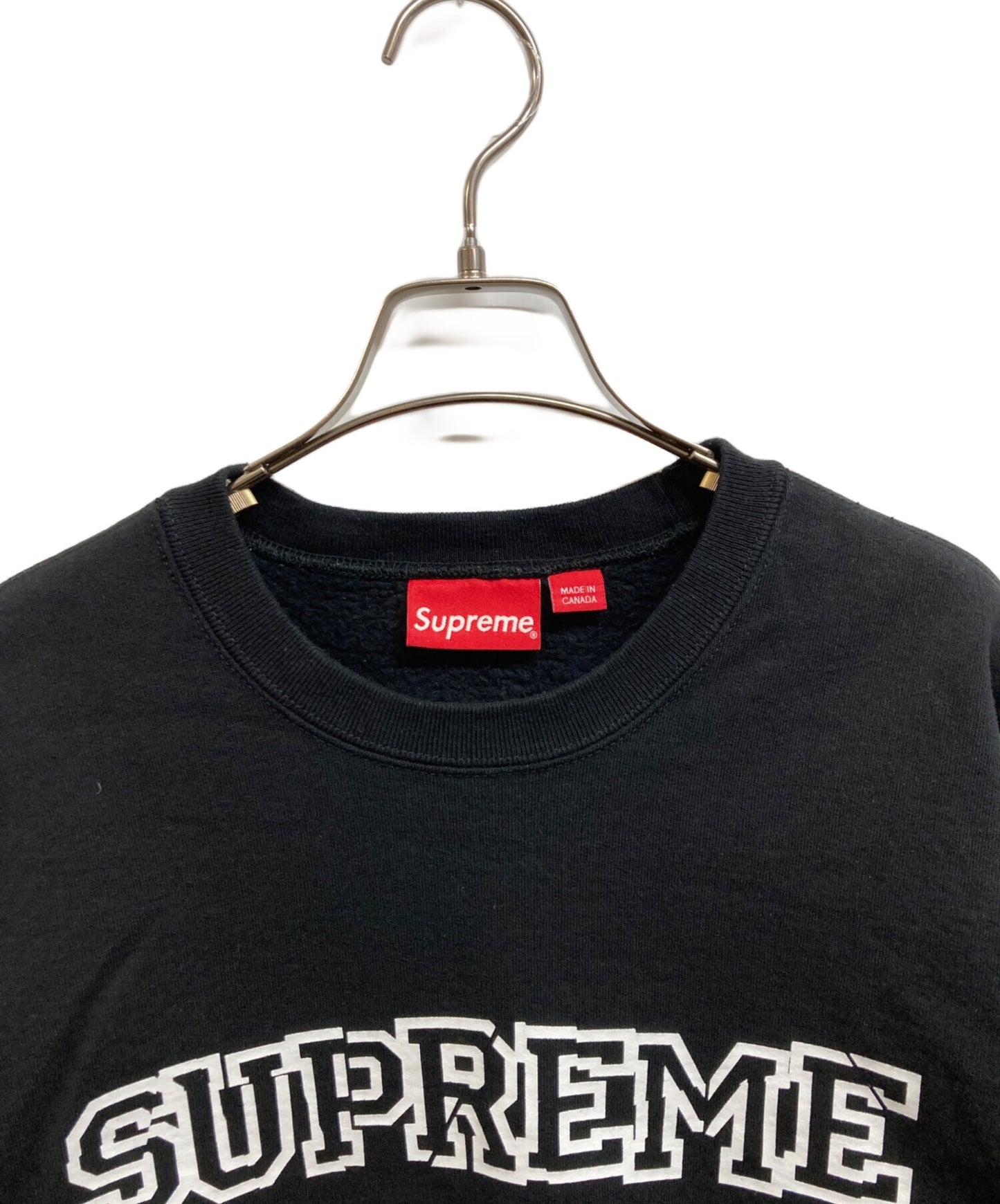 [Pre-owned] SUPREME 21FW Shattered Logo Crewneck
