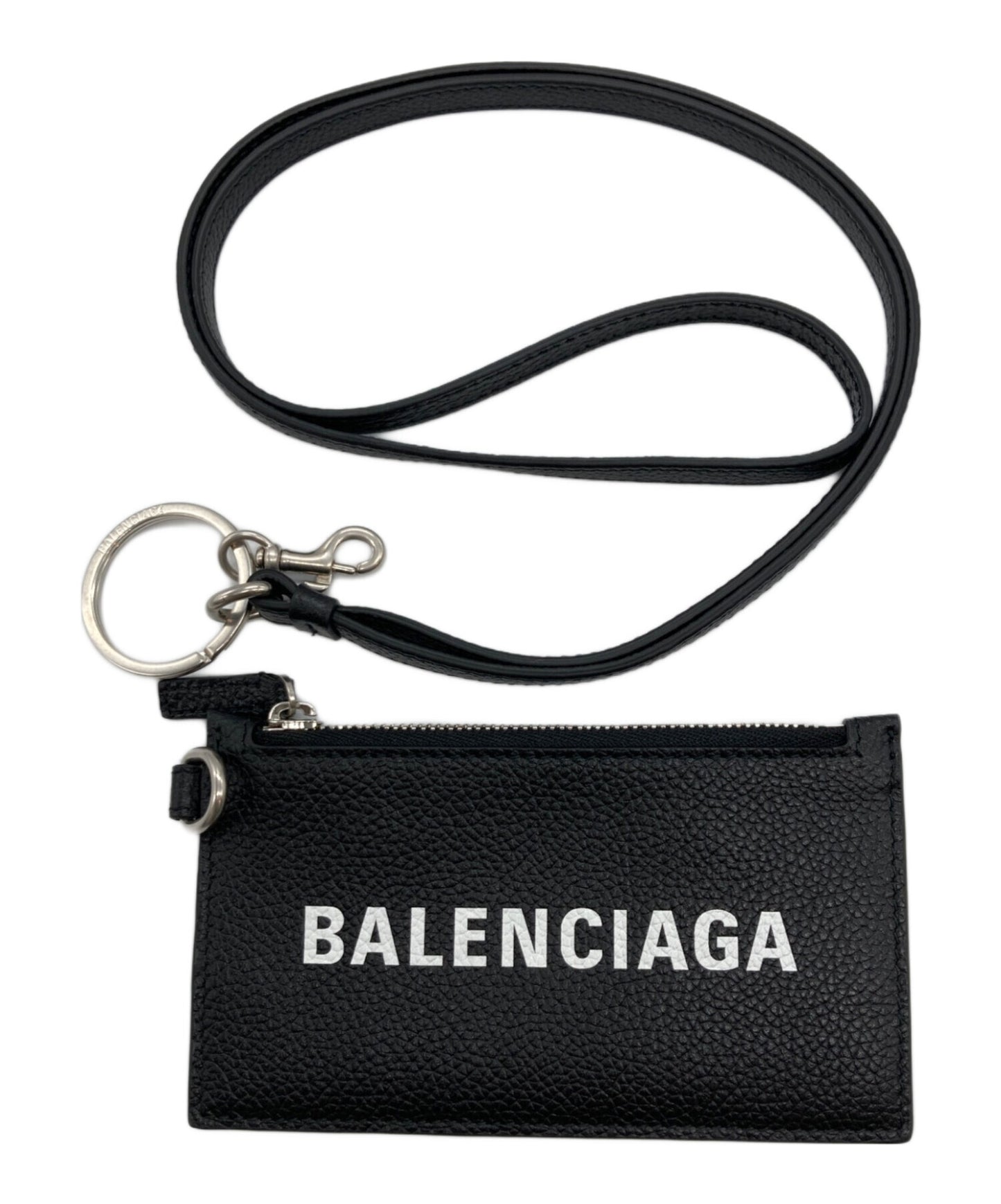 [Pre-owned] BALENCIAGA Logo Fragment Case 594548