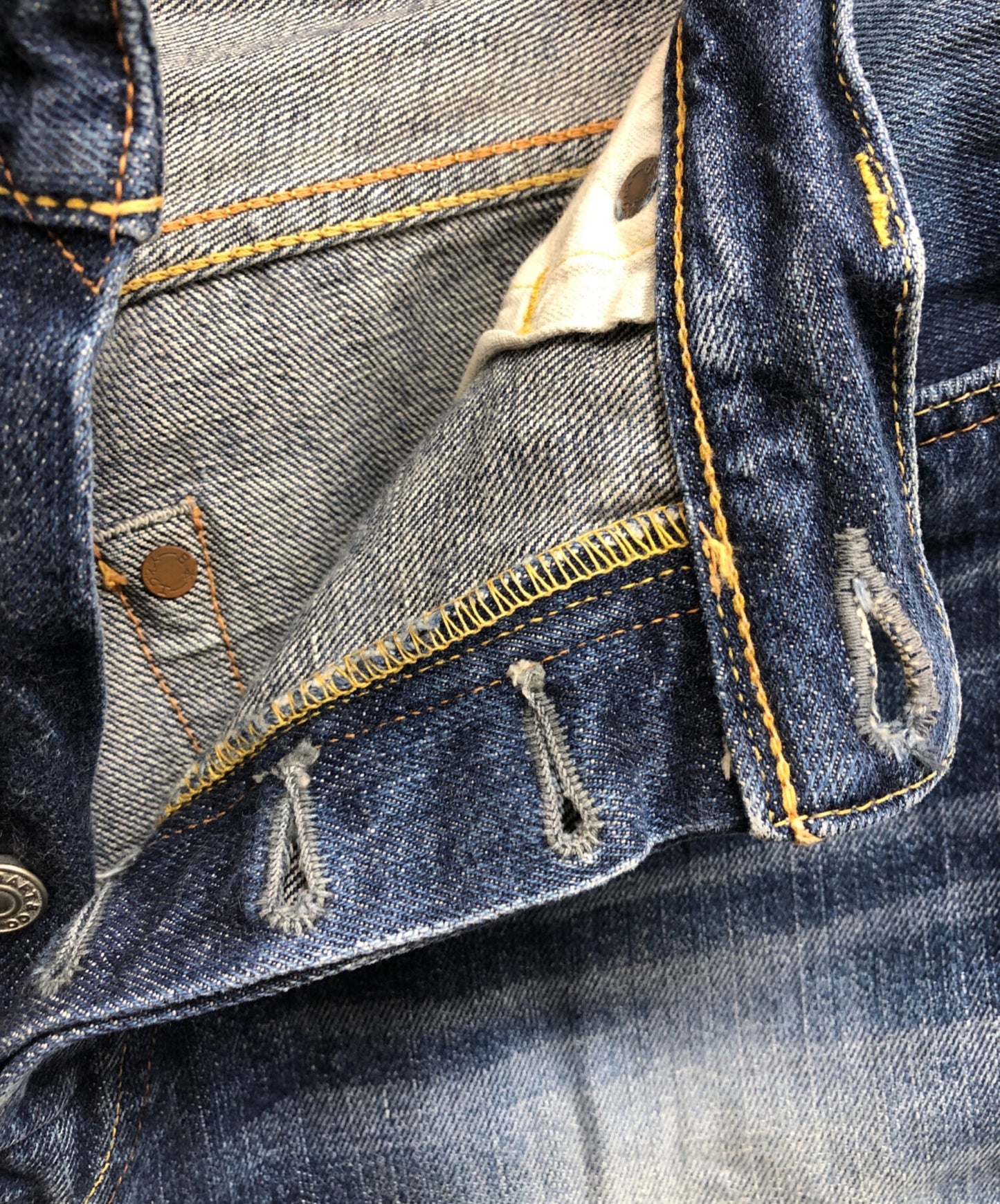 [Pre-owned] EVISU denim shorts