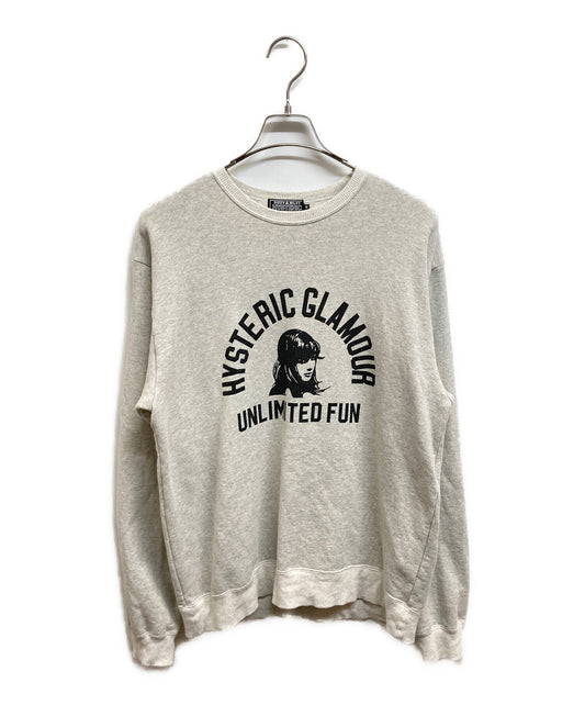 [Pre-owned] Hysteric Glamour UNLIMITED FUN Sweatshirt 02243CS01