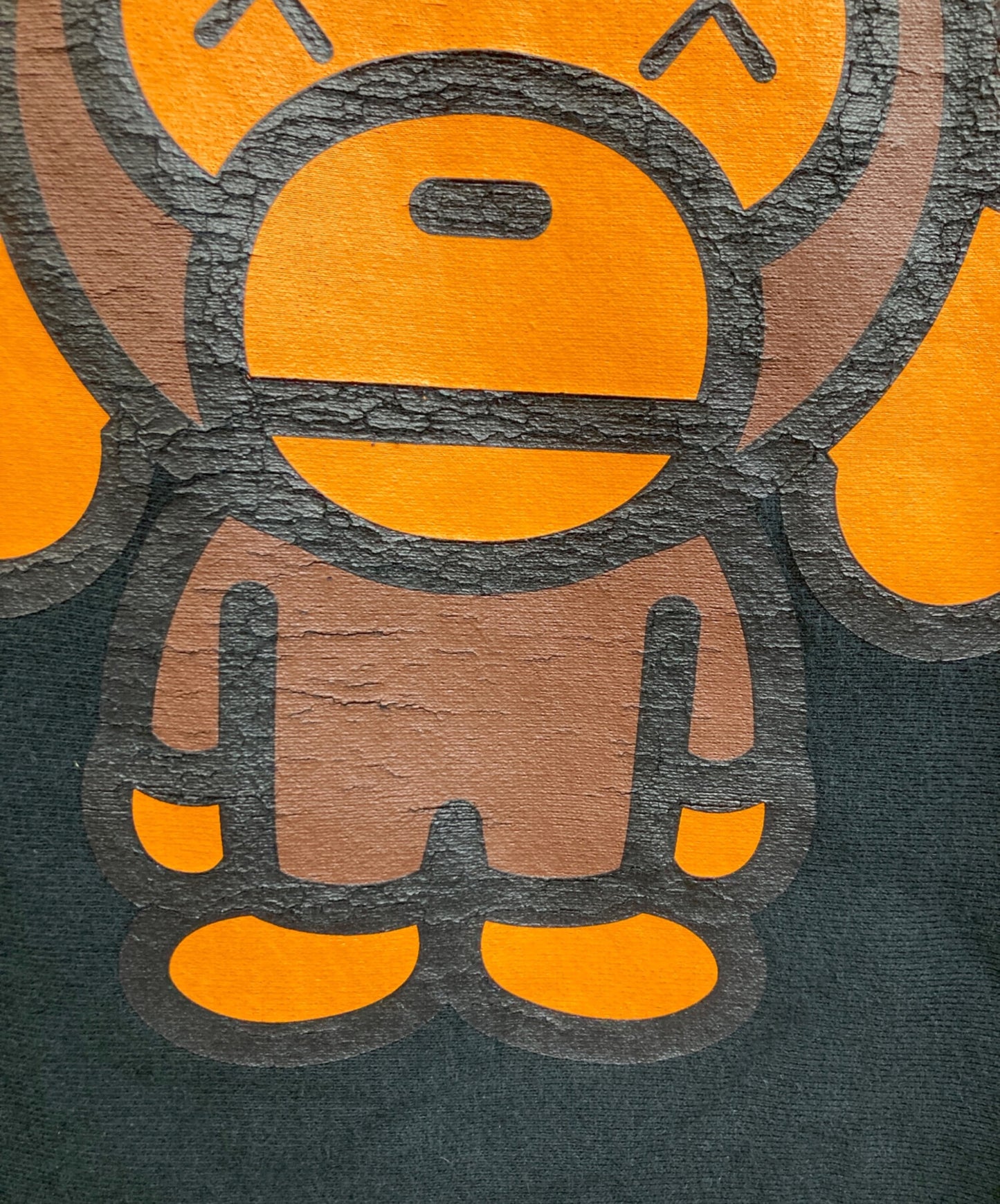 [Pre-owned] A BATHING APE BABYMILO printed sweatshirt