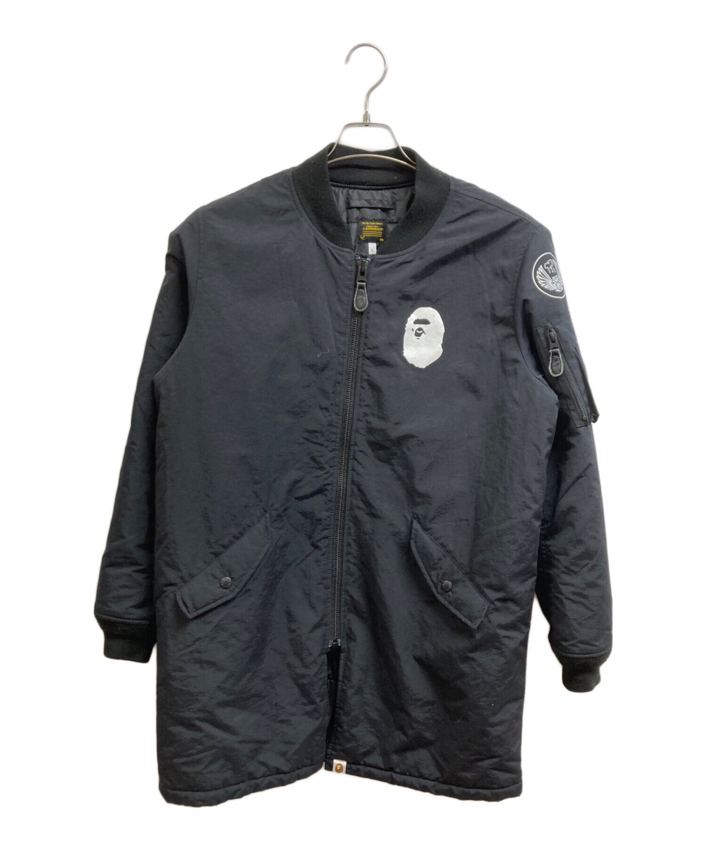 [Pre-owned] A BATHING APE Long MA-1 Jacket