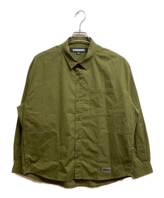 [Pre-owned] NEIGHBORHOOD PLAIN SHIRT LS 242SPNH-SHM02