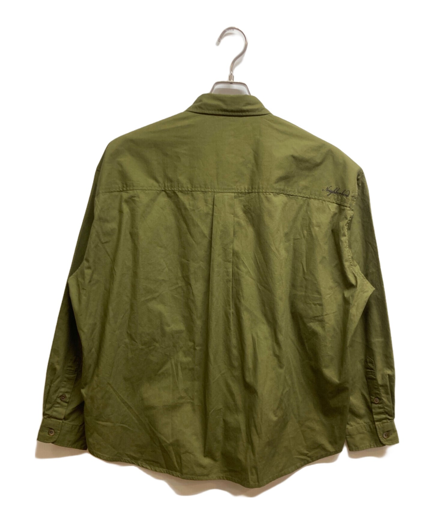 [Pre-owned] NEIGHBORHOOD PLAIN SHIRT LS 242SPNH-SHM02