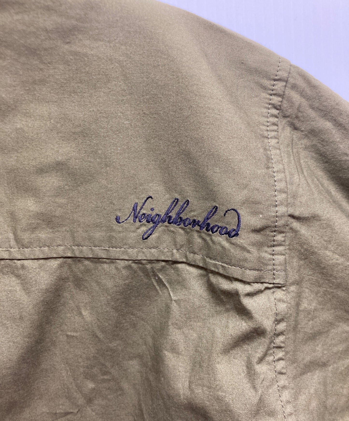 [Pre-owned] NEIGHBORHOOD PLAIN SHIRT LS 242SPNH-SHM02