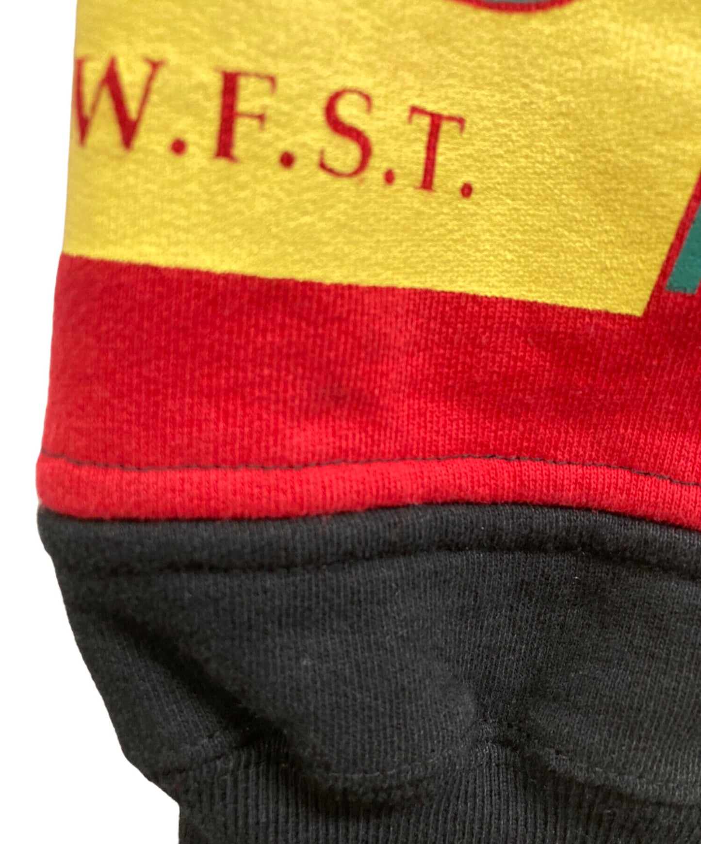 [Pre-owned] SUPREME Patchwork Zip Up Hooded Sweatshirt