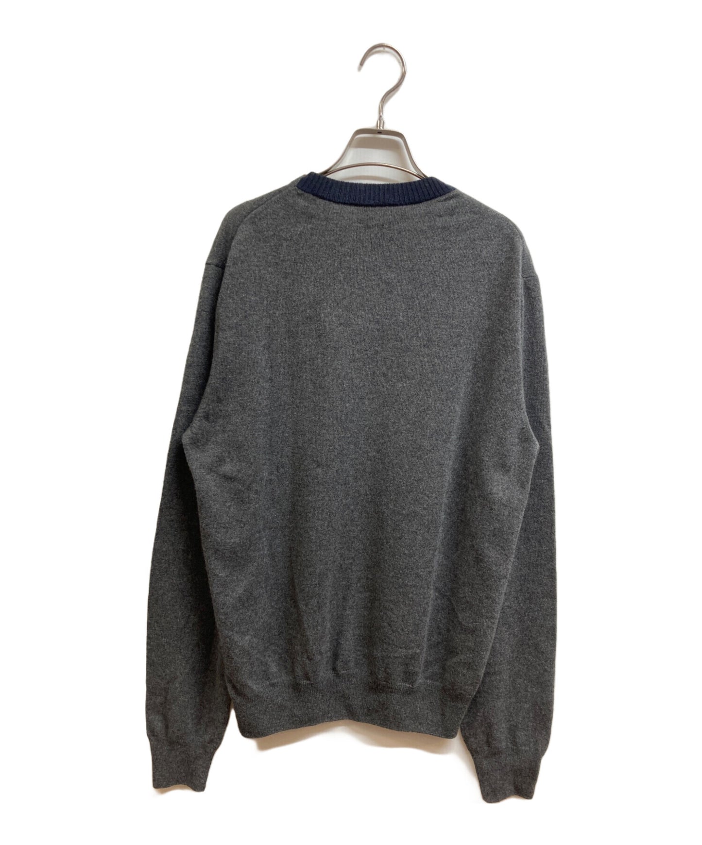 [Pre-owned] HERMES 23AW Round-neck knit cashmere signature H367135HA82ME