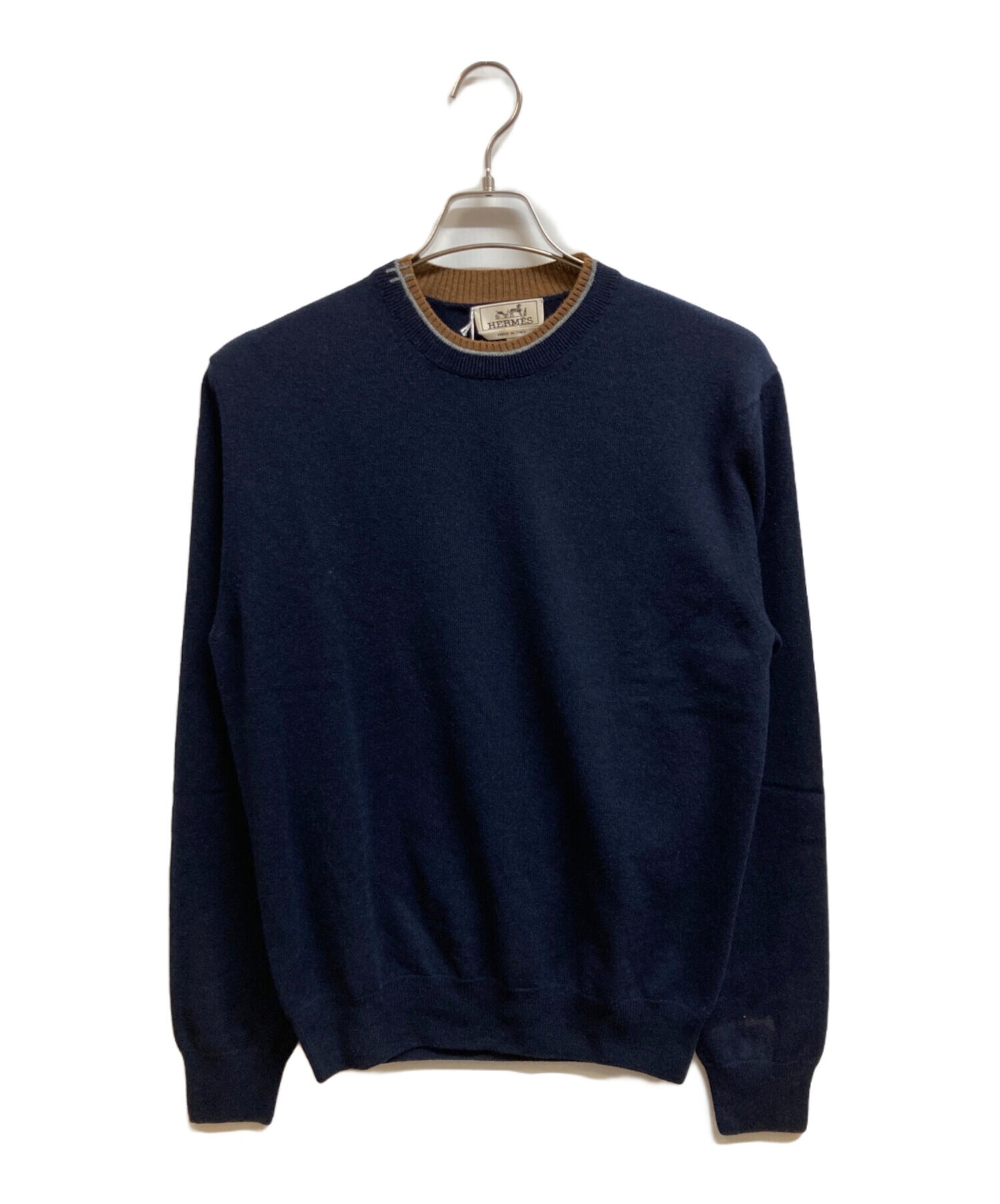 [Pre-owned] HERMES round-necked sweater 367135HA01ME