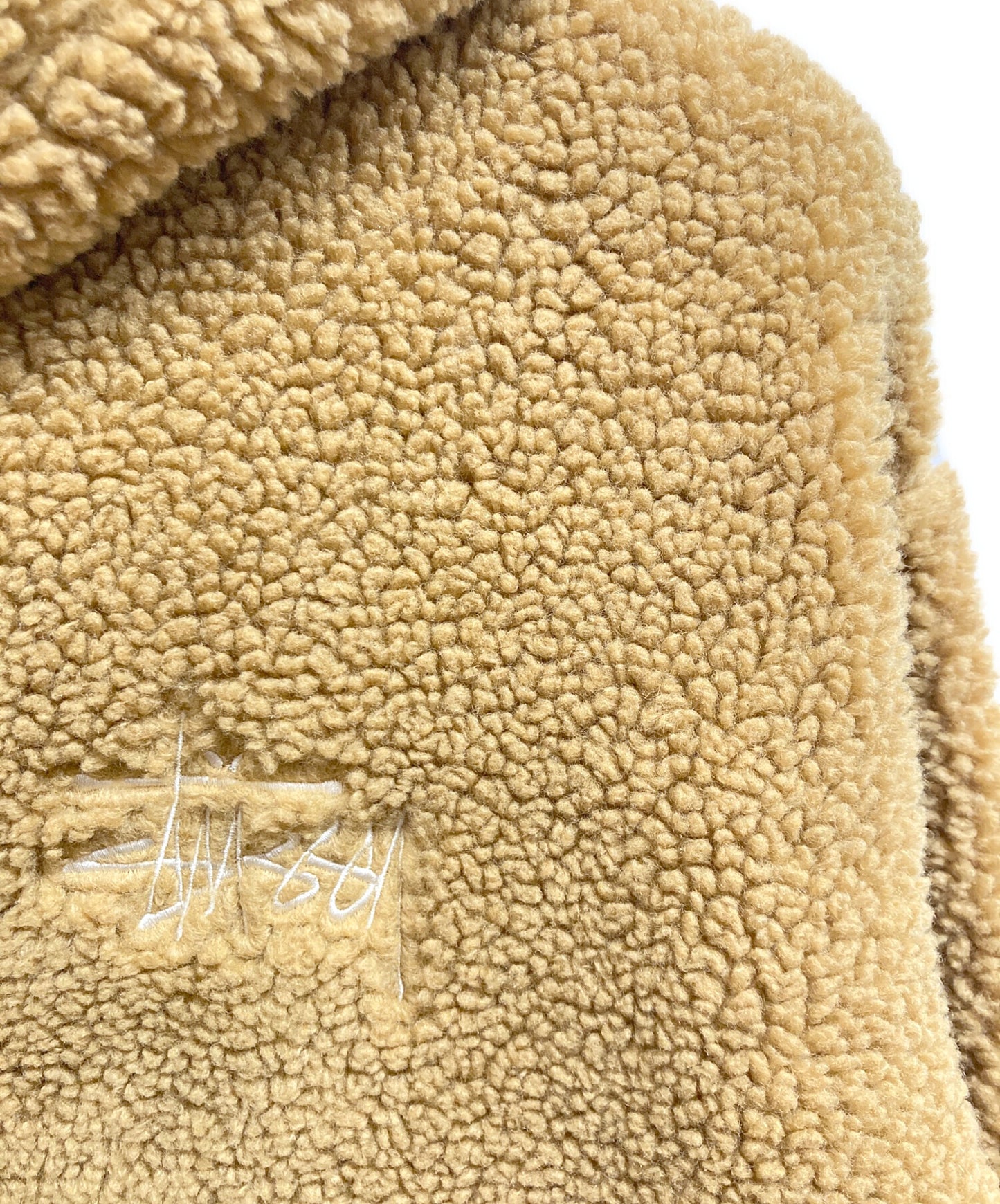 [Pre-owned] stussy Sherpa Zip Hoodie 118412