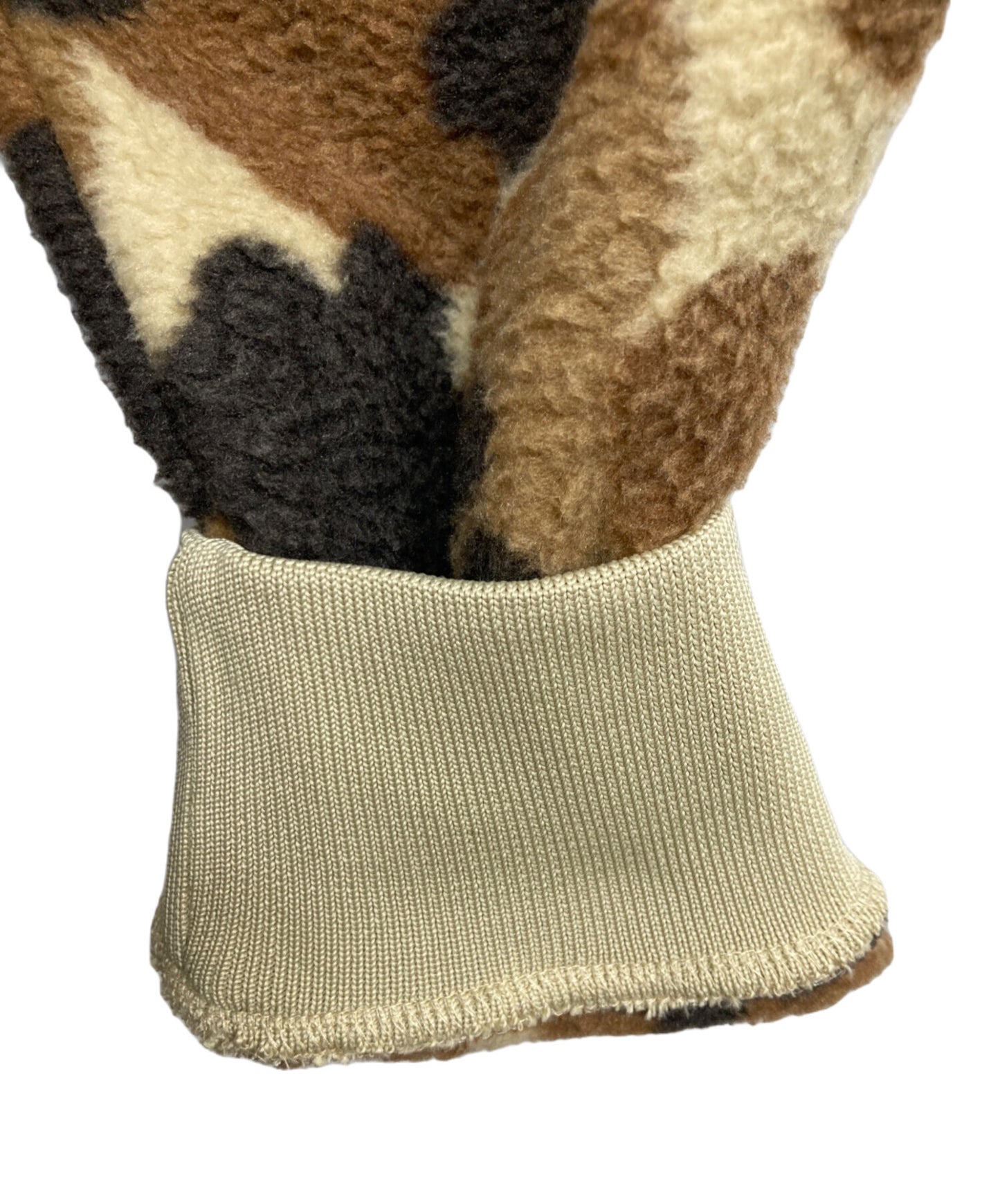 [Pre-owned] stussy Camo Fleece Jacket 118351