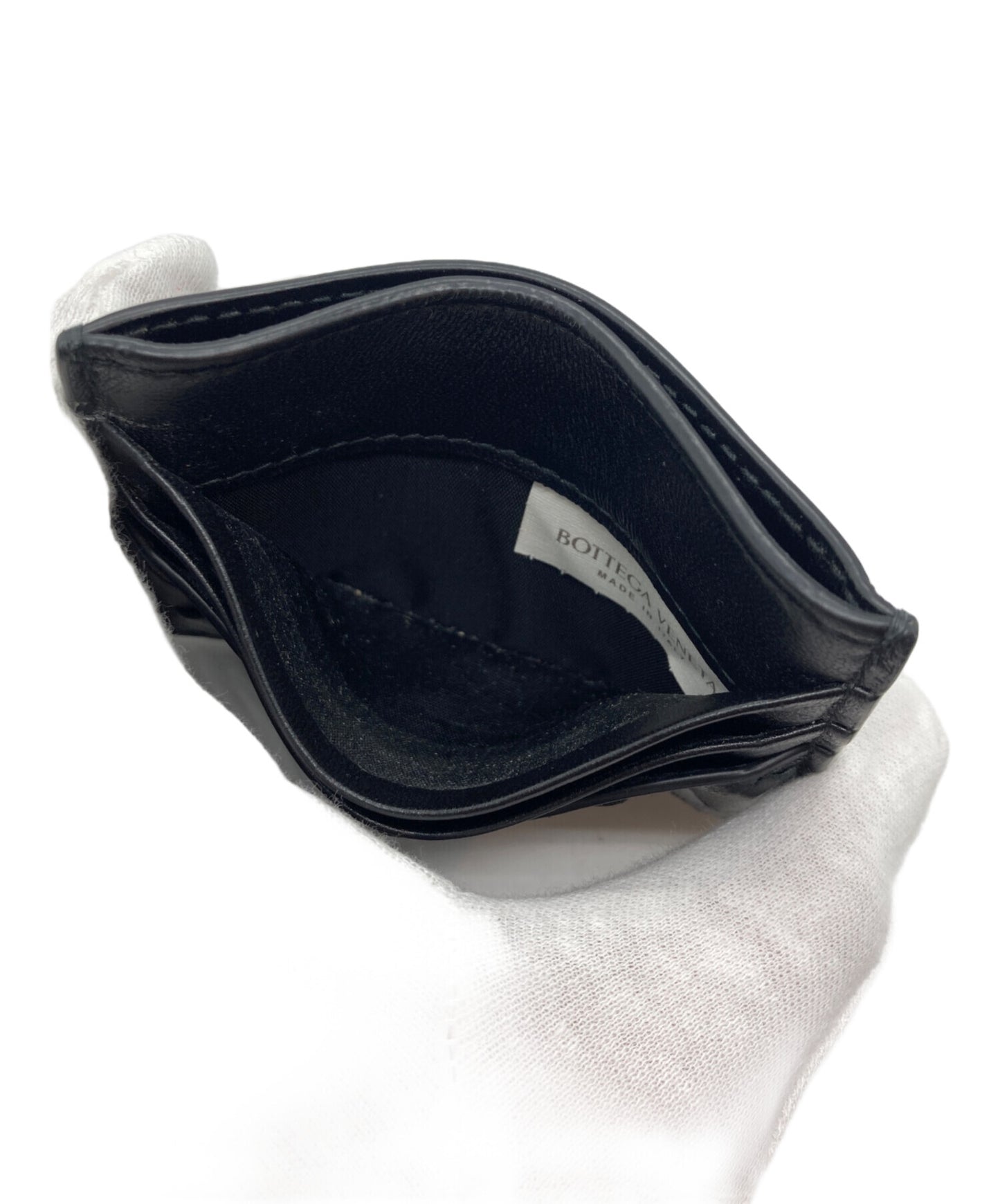 [Pre-owned] BOTTEGA VENETA Intrecciato credit card case 796324VCPP32132