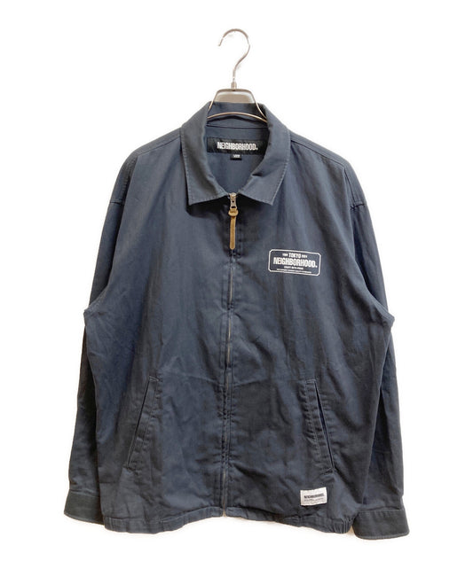 [Pre-owned] NEIGHBORHOOD Logo Print Work Jacket 241TSNH-JKM02