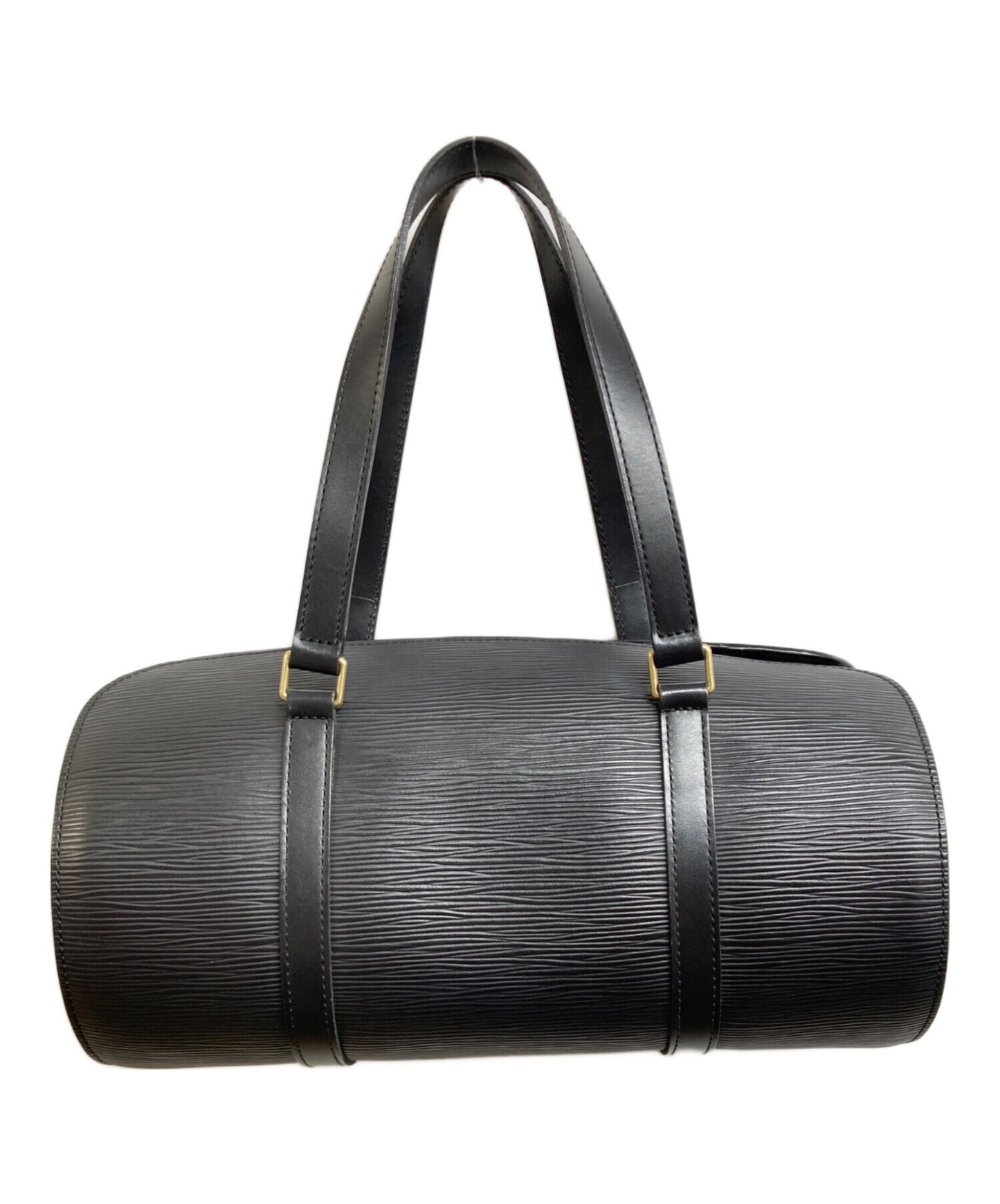 [Pre-owned] LOUIS VUITTON Soufflot handbag leather noir M52222