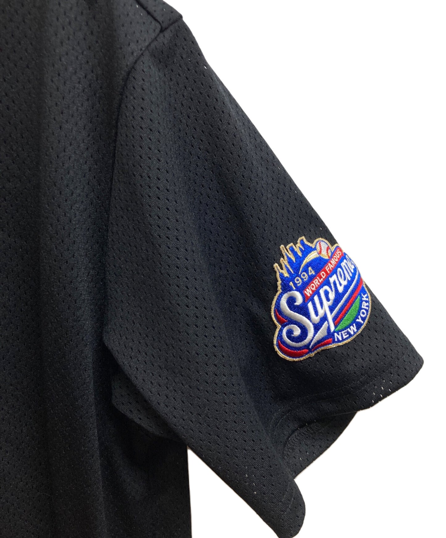 [Pre-owned] SUPREME 25SS Logo Baseball Henley