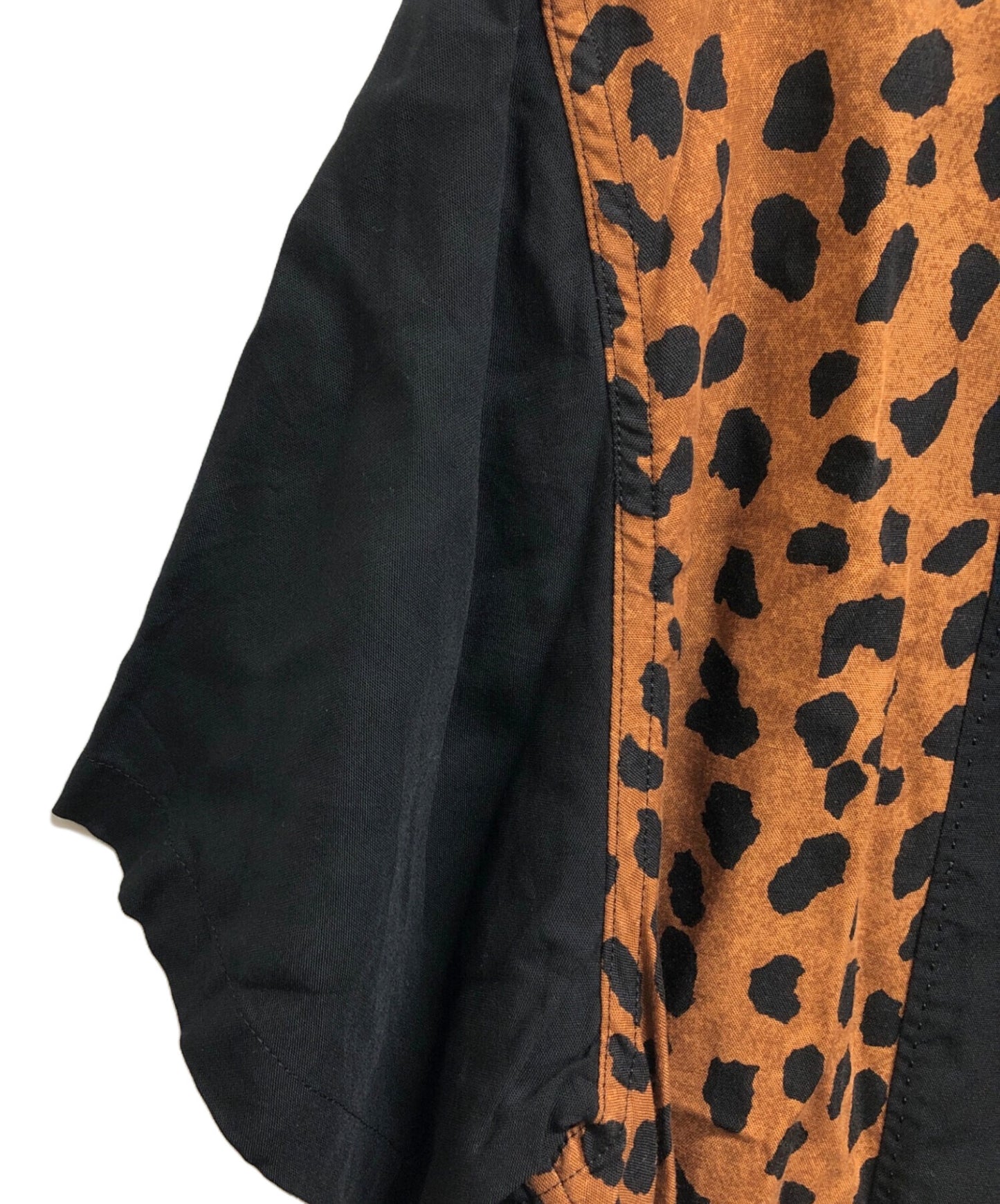 [Pre-owned] WACKO MARIA Switched Leopard Shirt