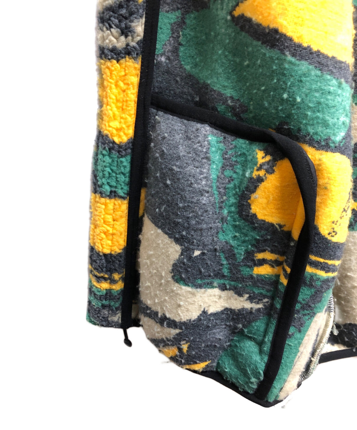 [Pre-owned] stussy Block Sherpa Vest 118390