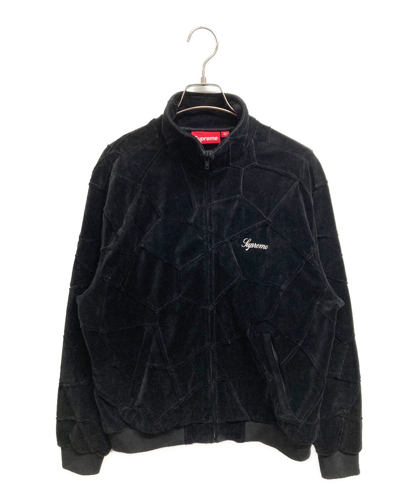 [Pre-owned] SUPREME 25SS Patchwork Velour Track Jacket