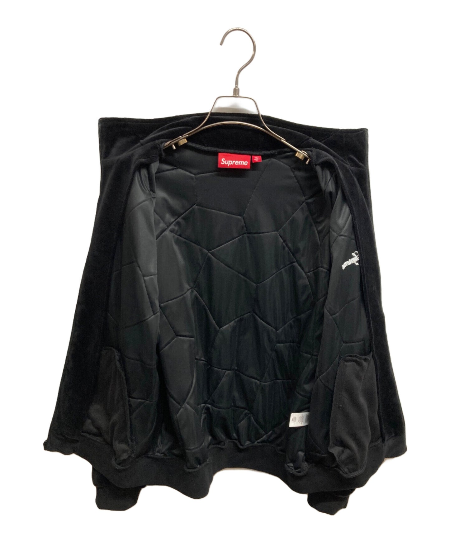 [Pre-owned] SUPREME 25SS Patchwork Velour Track Jacket