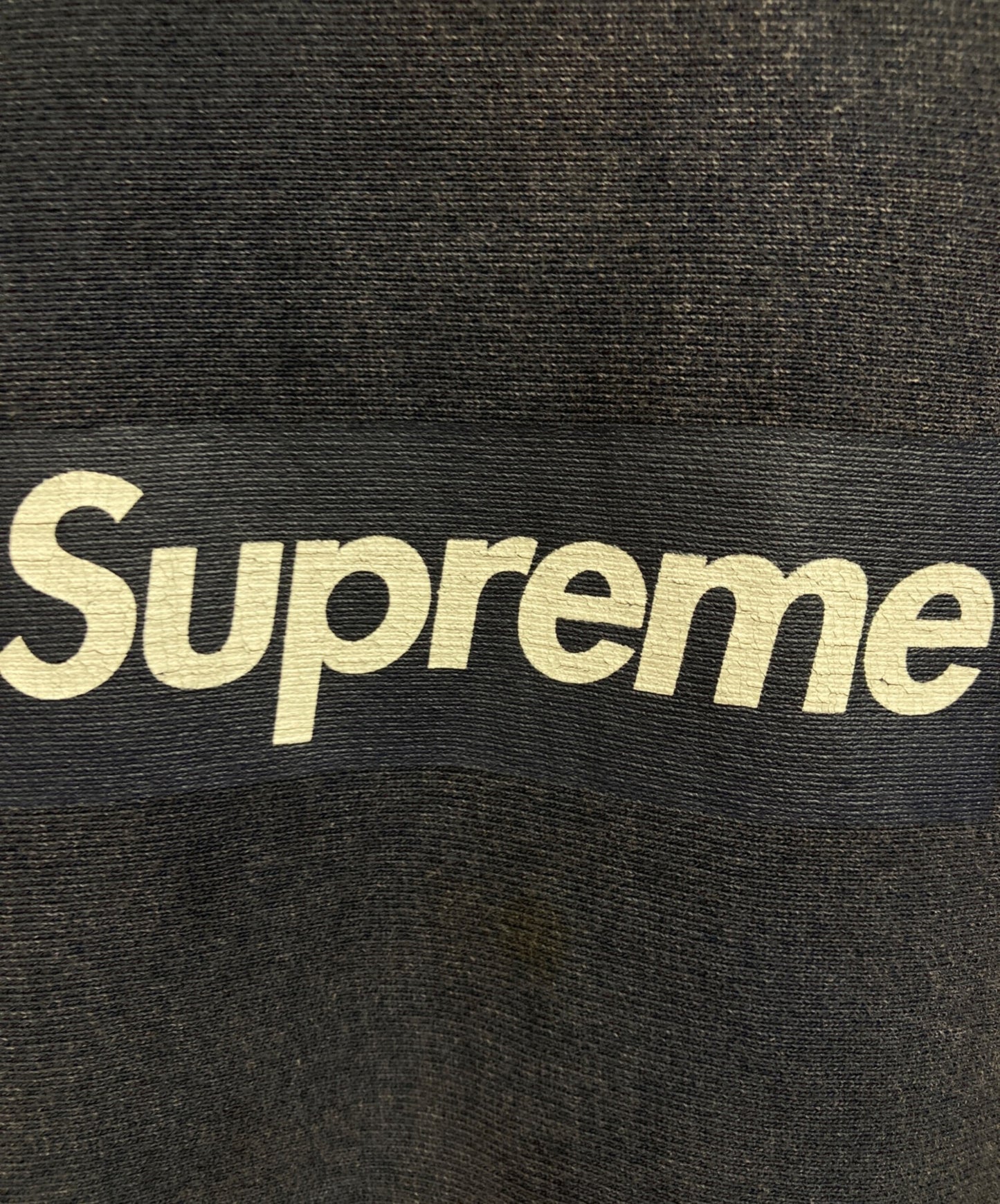[Pre-owned] SUPREME Wash-Finish Box Logo Crewneck / Supreme Sweatshirt