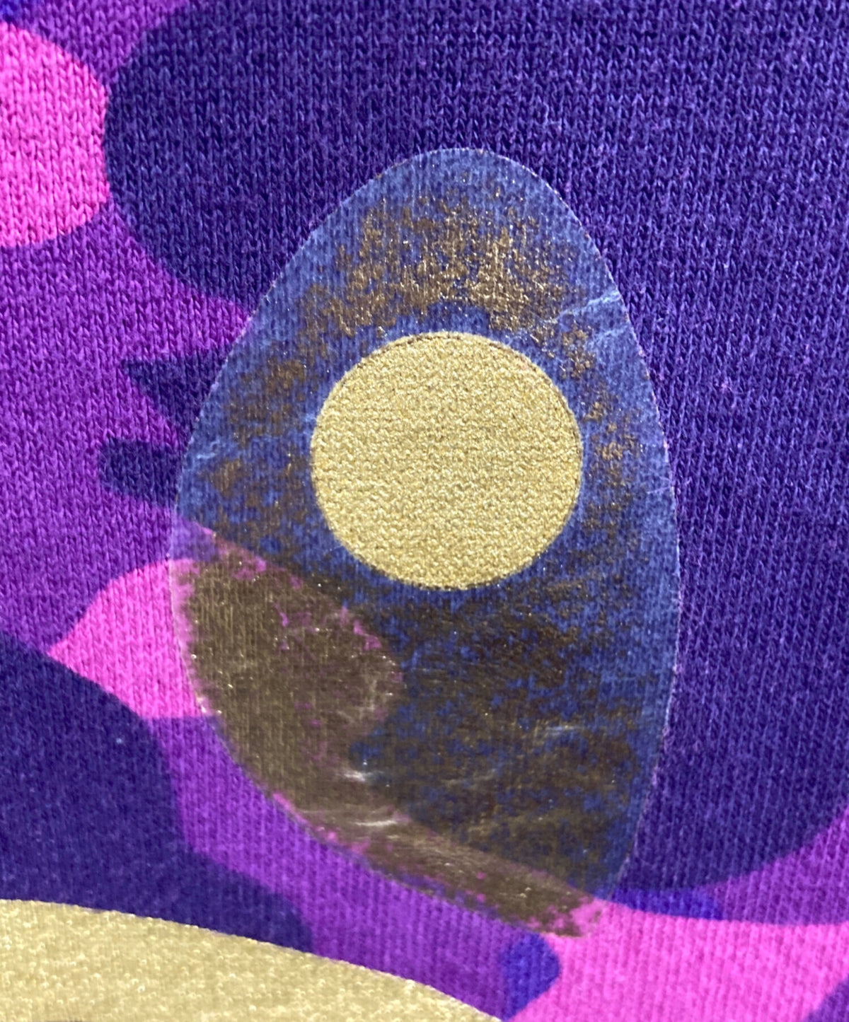 [Pre-owned] A BATHING APE CAMO SHARK CREWNECK 001SWK301003M