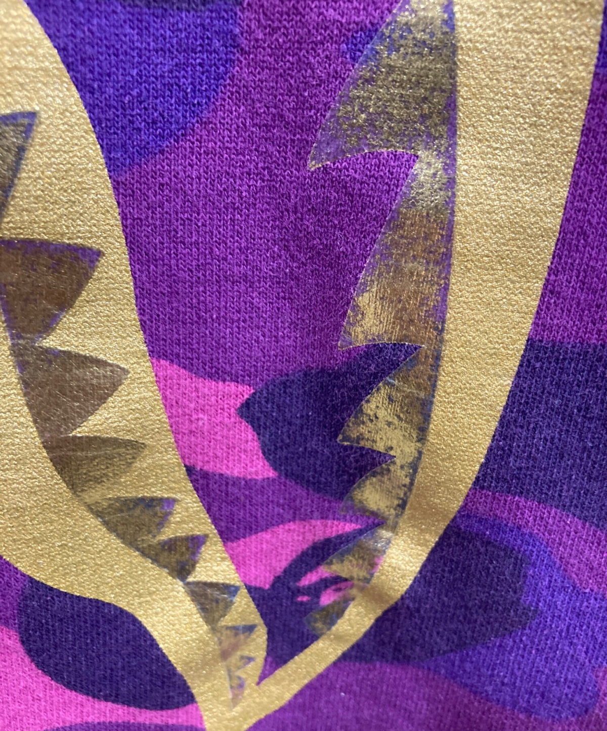 [Pre-owned] A BATHING APE CAMO SHARK CREWNECK 001SWK301003M