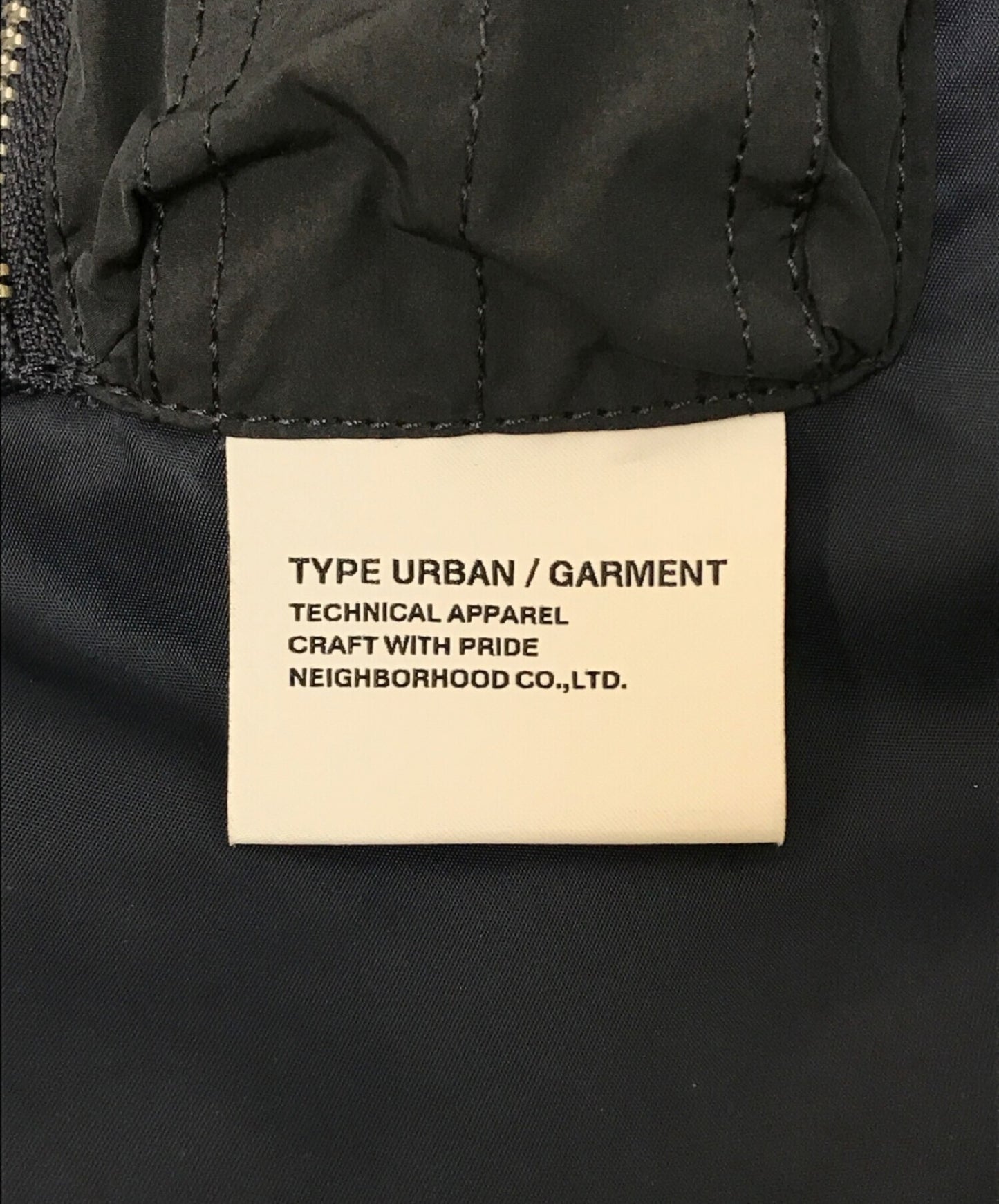 [Pre-owned] NEIGHBORHOOD MA-1 Flight Jacket 232SPNH-JKM03