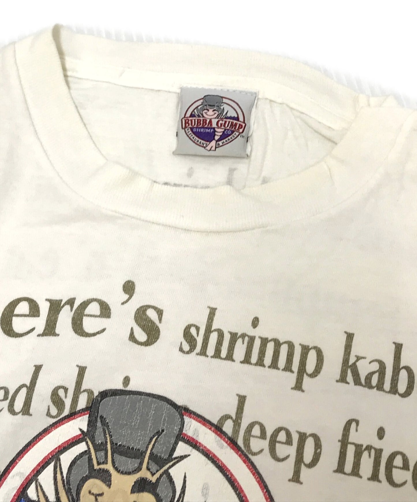 [Pre-owned] BUBBA GUMP 90's all-over print T-shirt