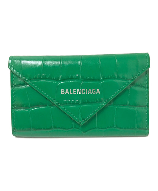 [Pre-owned] BALENCIAGA Paper stamped 6-row key case 65011