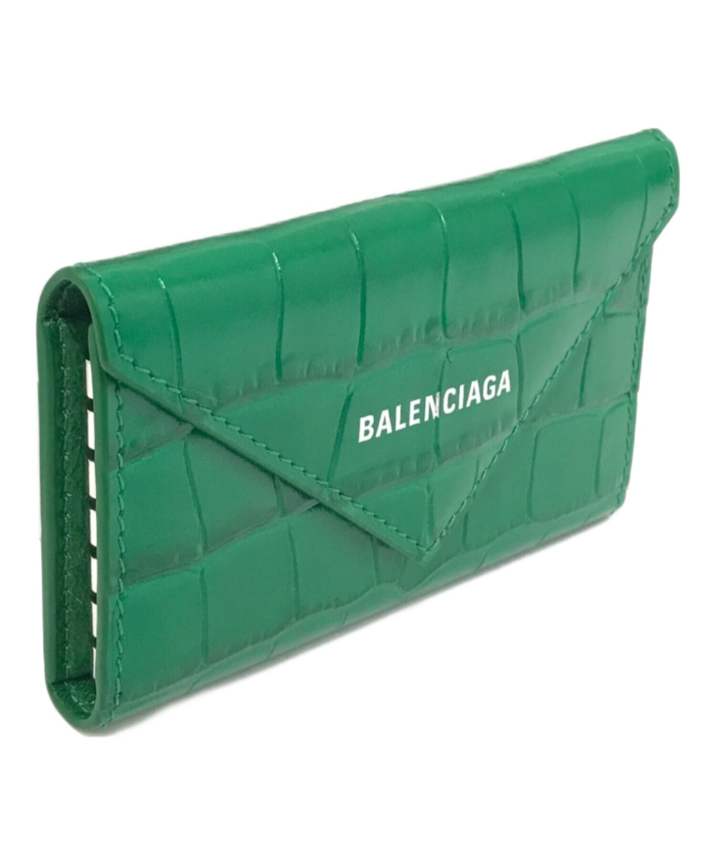[Pre-owned] BALENCIAGA Paper stamped 6-row key case 65011