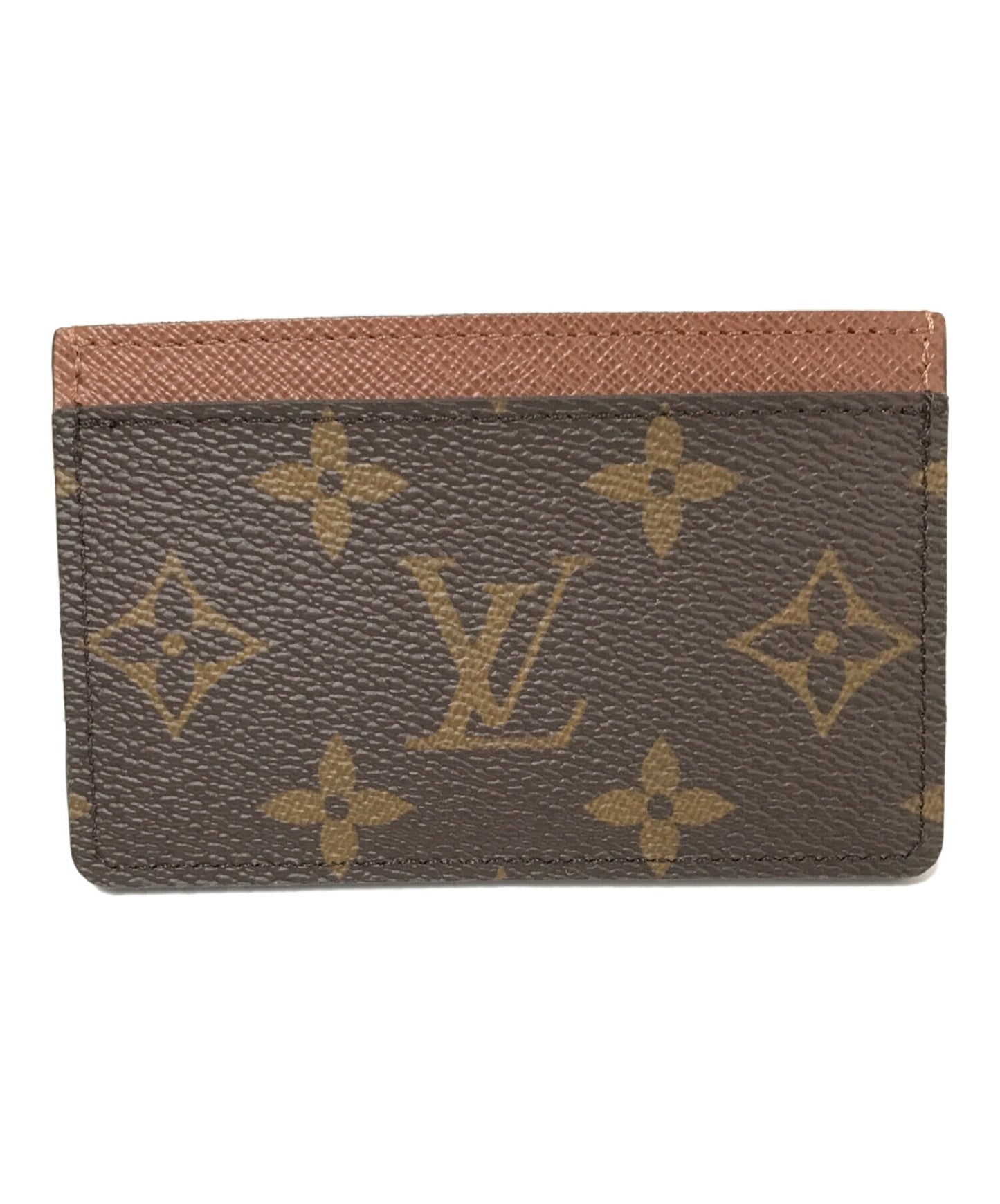 [Pre-owned] LOUIS VUITTON Card case Porto Culto Surnple M61733