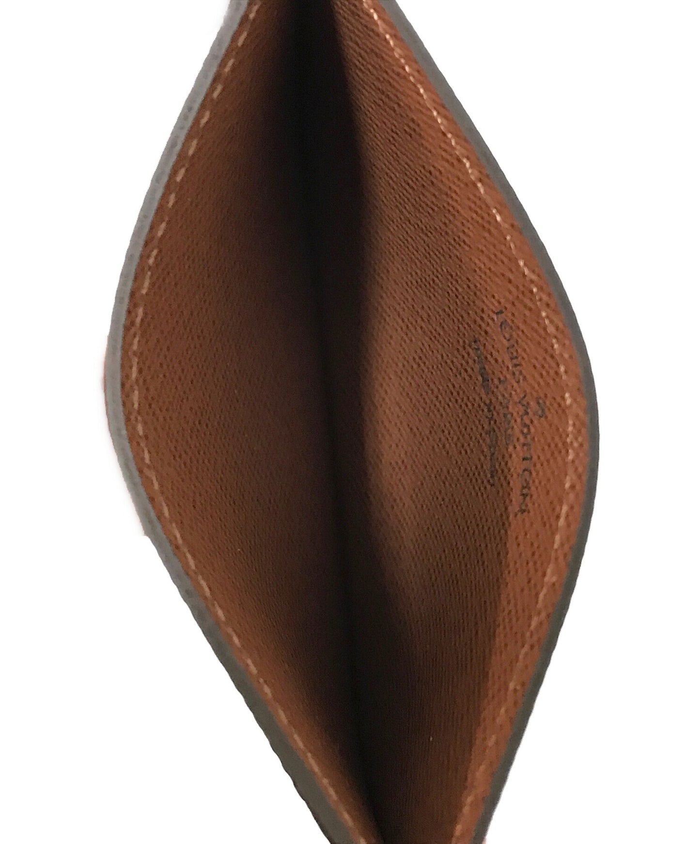 [Pre-owned] LOUIS VUITTON Card case Porto Culto Surnple M61733