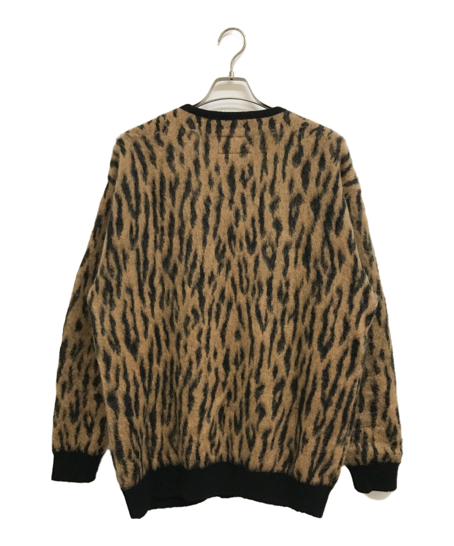 [Pre-owned] WACKO MARIA Leopard Mohair Cardigan (TYPE-1)