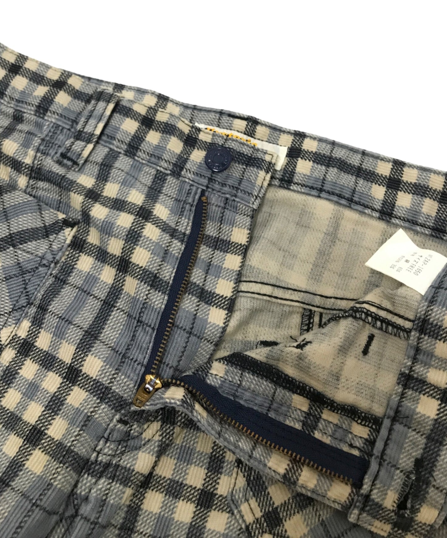 [Pre-owned] Hysteric Glamour 00's Low Rise Check Flared Pants 2AP-1650