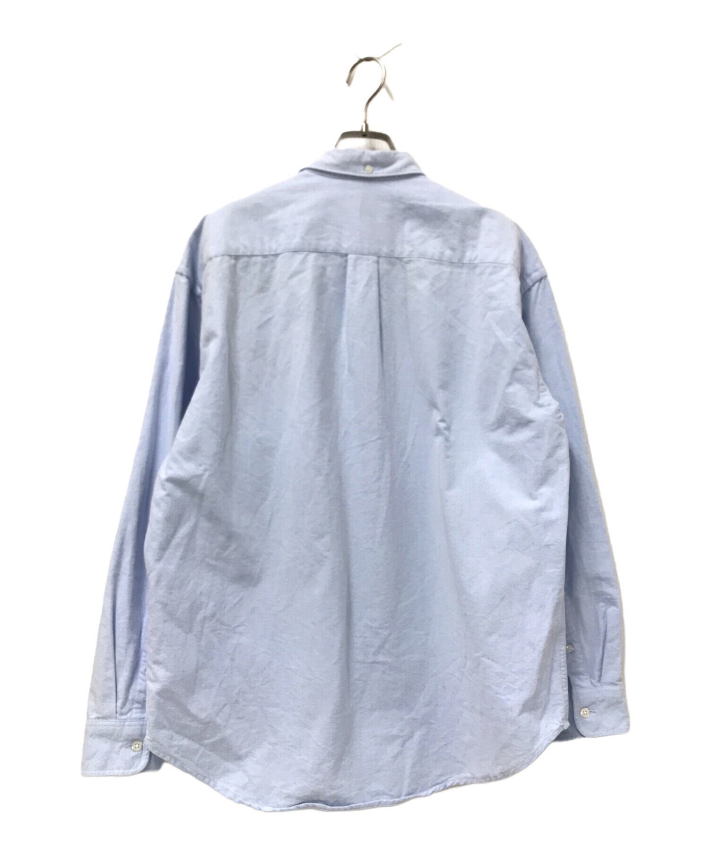 [Pre-owned] SUPREME Loose fit flannel oxford shirt