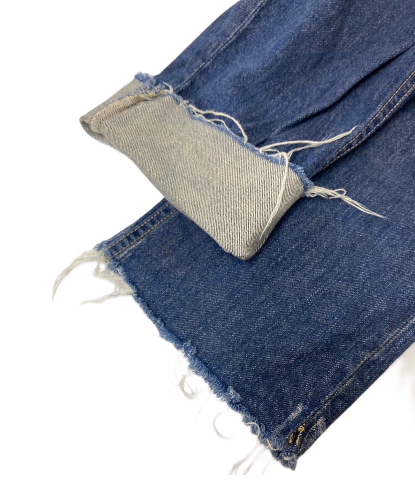 [Pre-owned] Hysteric Glamour Skinny Damaged Denim Pants 2AP-4450