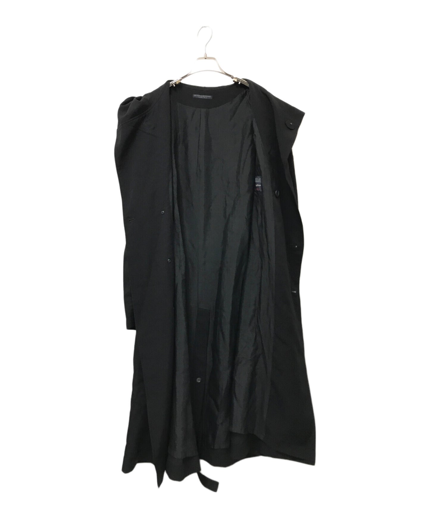 [Pre-owned] REGULATION Yohji Yamamoto Wool gaber hood coat HC-C01-140